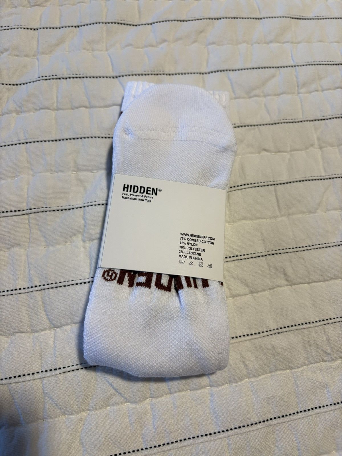 HIDDEN Hidden NY Socks (Brown) Size ONE SIZE - 2 Thumbnail