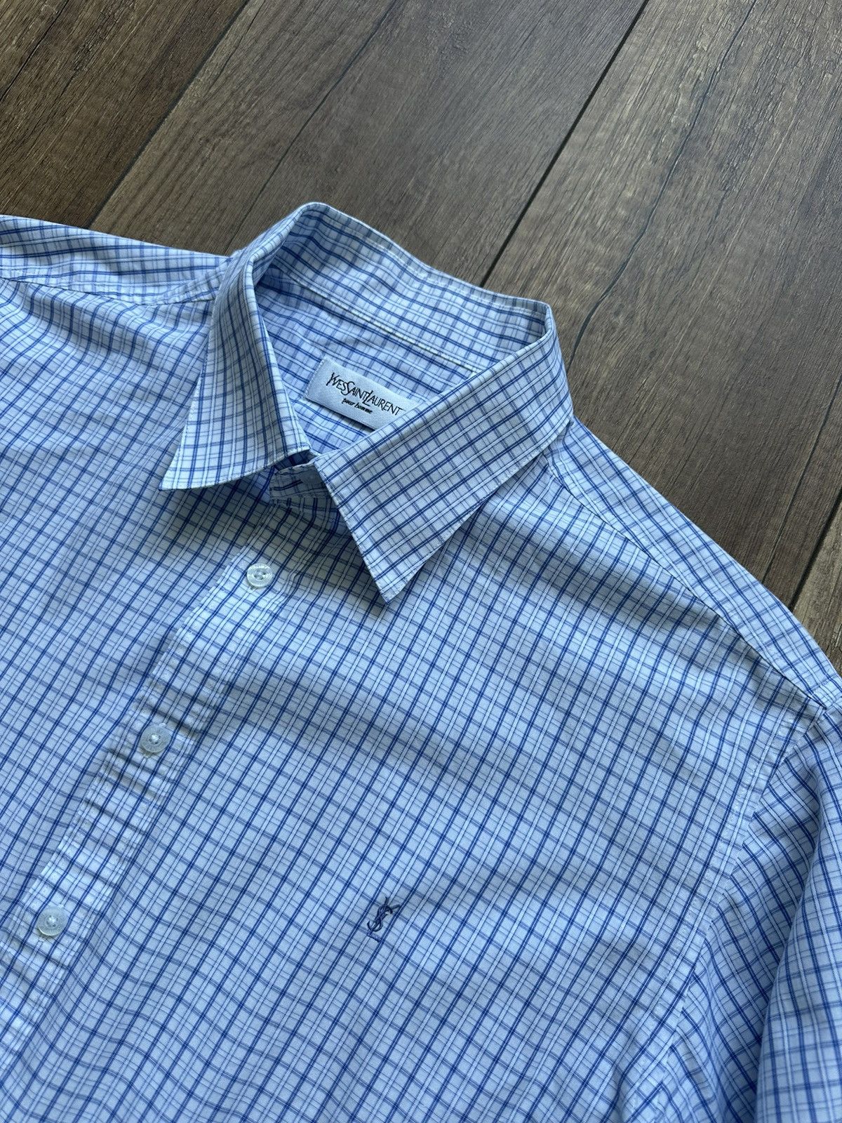 Vintage × Yves Saint Laurent Shirts Yves Saint Laurent size XL Size US XL / EU 56 / 4 - 2 Thumbnail