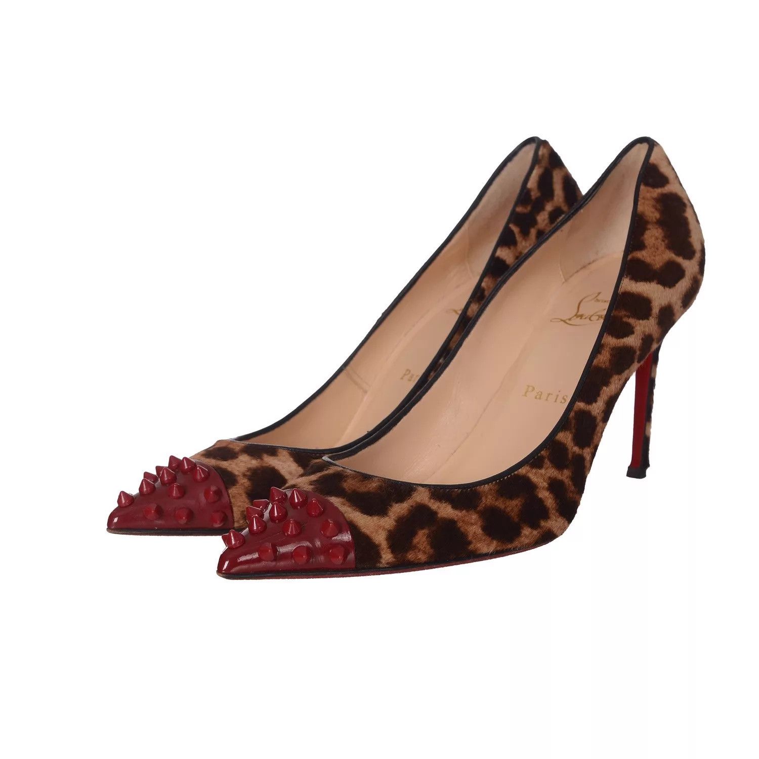 Christian Louboutin CL Women's High Heels EU 38.5 Size US 8 / IT 38 - 1 Thumbnail