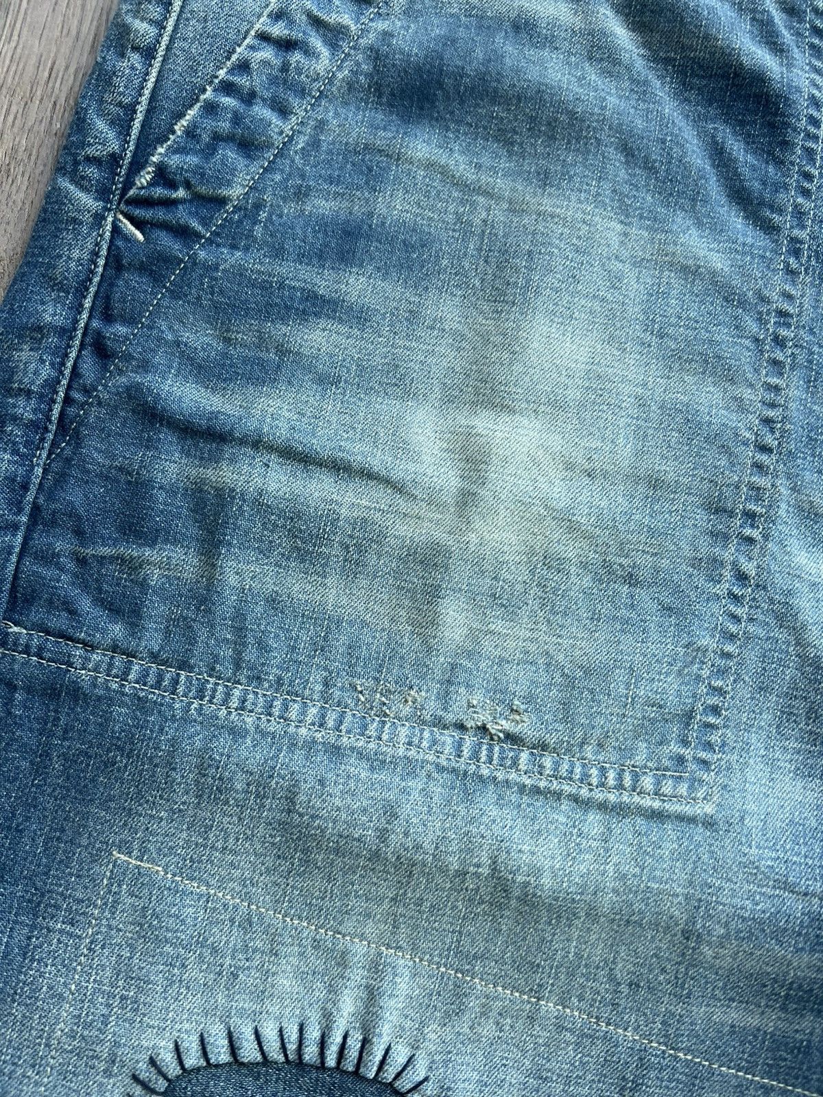 Polo Ralph Lauren Polo Ralph Lauren Relaxed Fit Distressed Carpenter Pants Size US 36 / EU 52 - 12 Thumbnail
