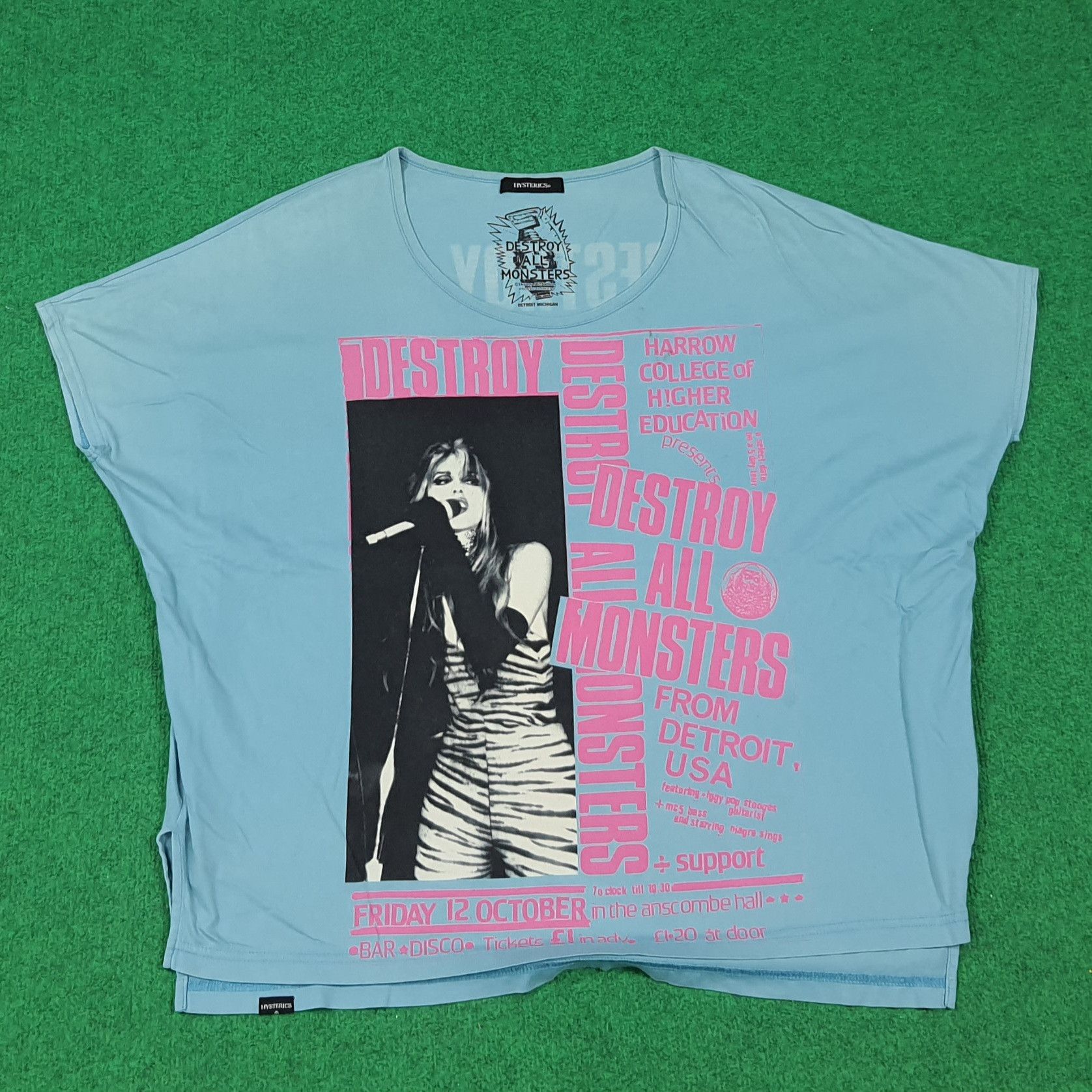Hysteric Glamour Vintage Hysteric Glamour x Destroy All Monsters Tee C285N49 Size XL / US 12-14 / IT 48-50 - 1 Thumbnail