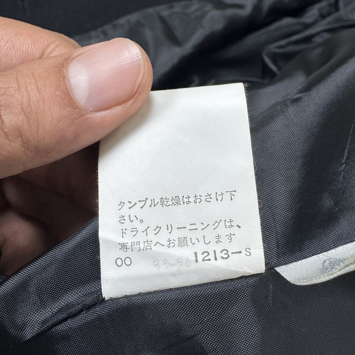 Yohji Yamamoto Inéd By Yohji Yamamoto Wool Blazer Size XS / US 0-2 / IT 36-38 - 18 Thumbnail