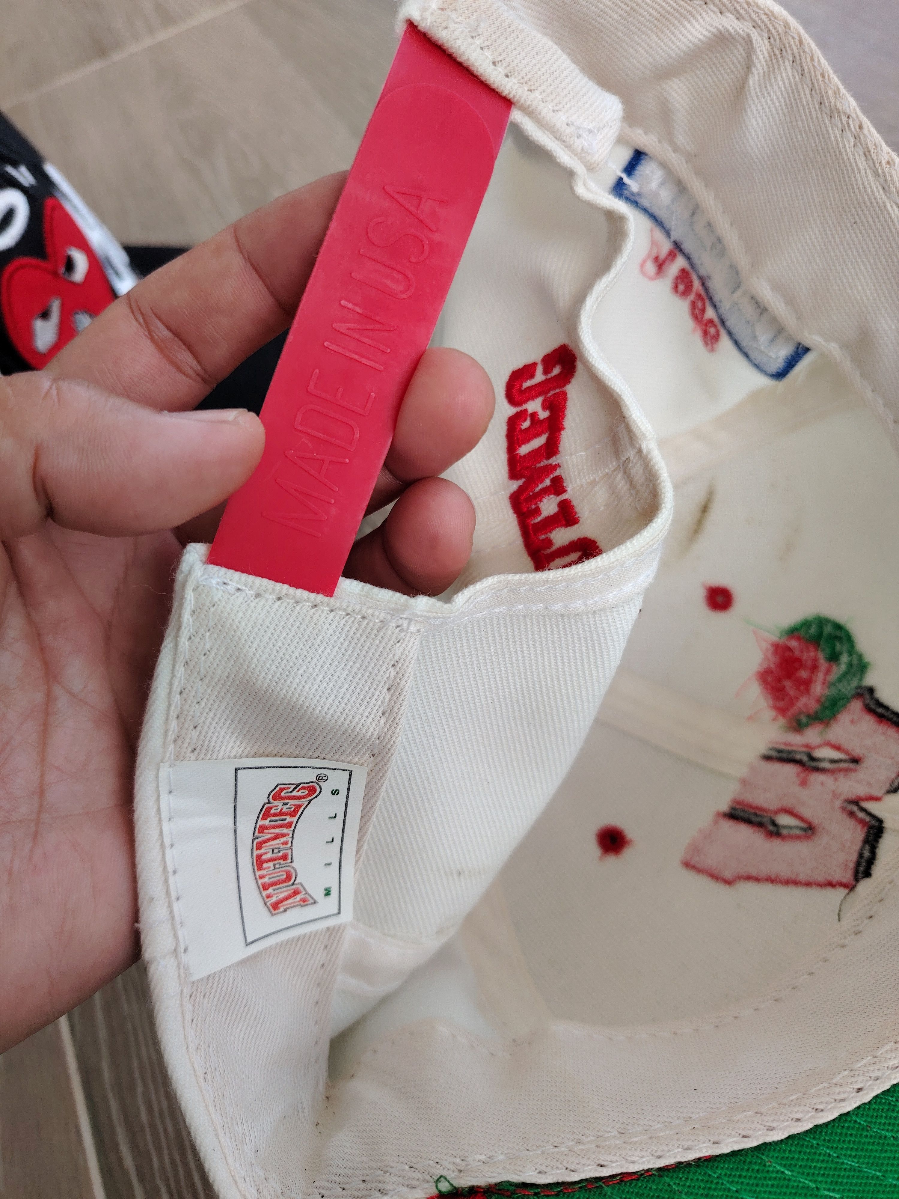 Nutmeg × Vintage 90s Wisconsin Badgers Rose Bowl Hat Size ONE SIZE - 6 Thumbnail
