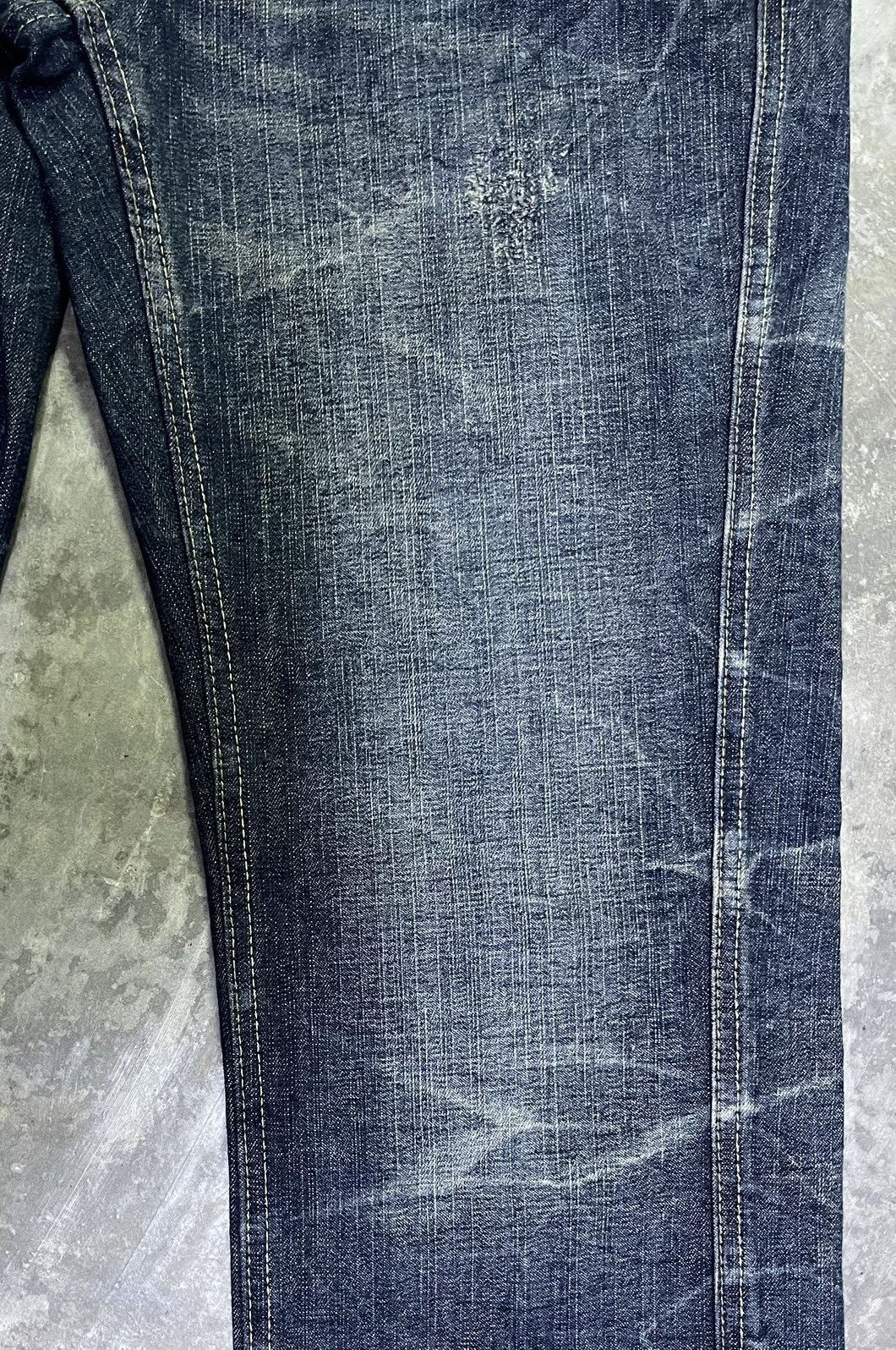 Hysteric Glamour Flare Japan Jeans Lightning Wash Real Vintage Size US 33 - 7 Thumbnail