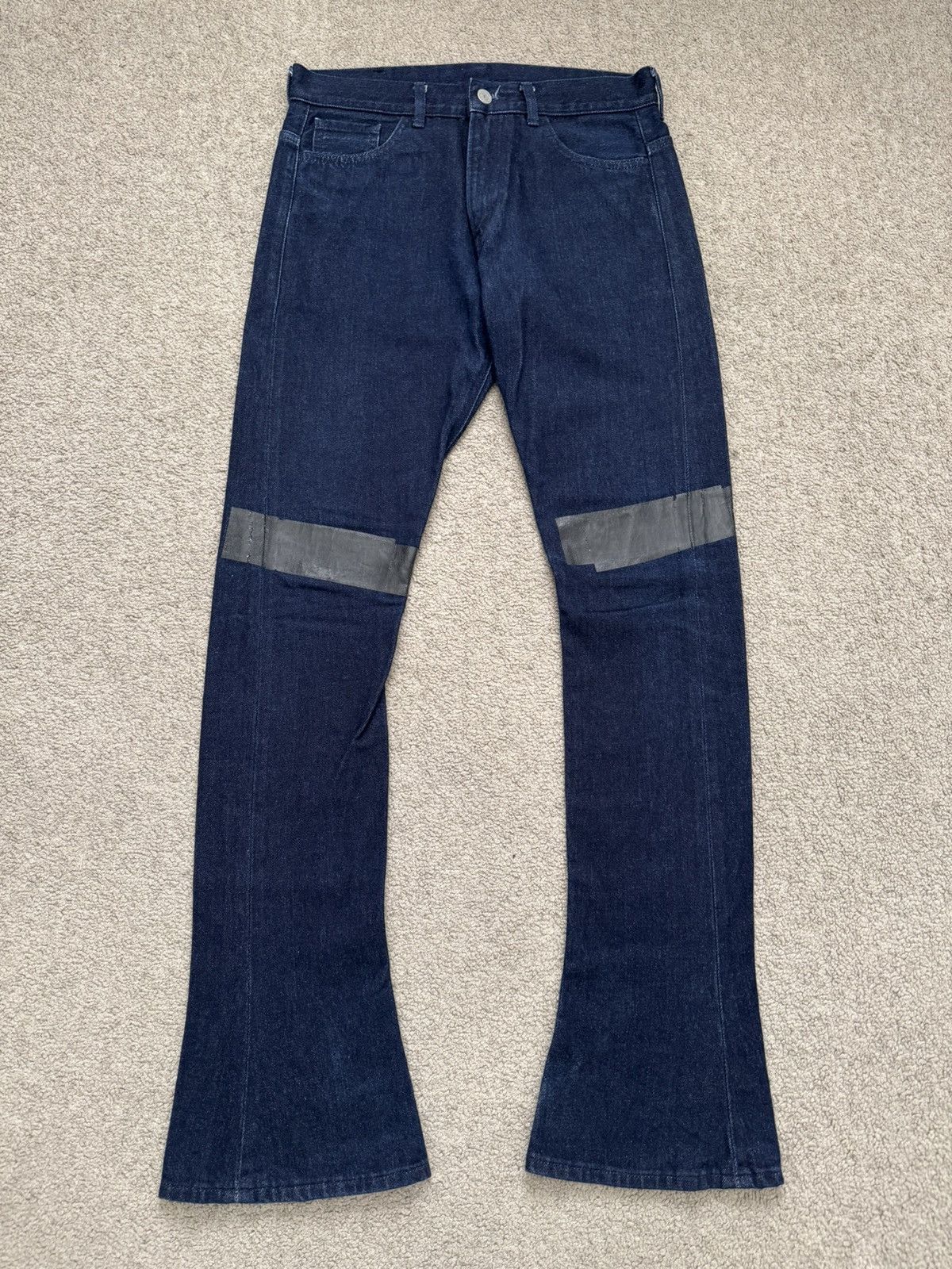 Japanese Brand × Lad Musician AW07 Lad Musician Tape Black Denim