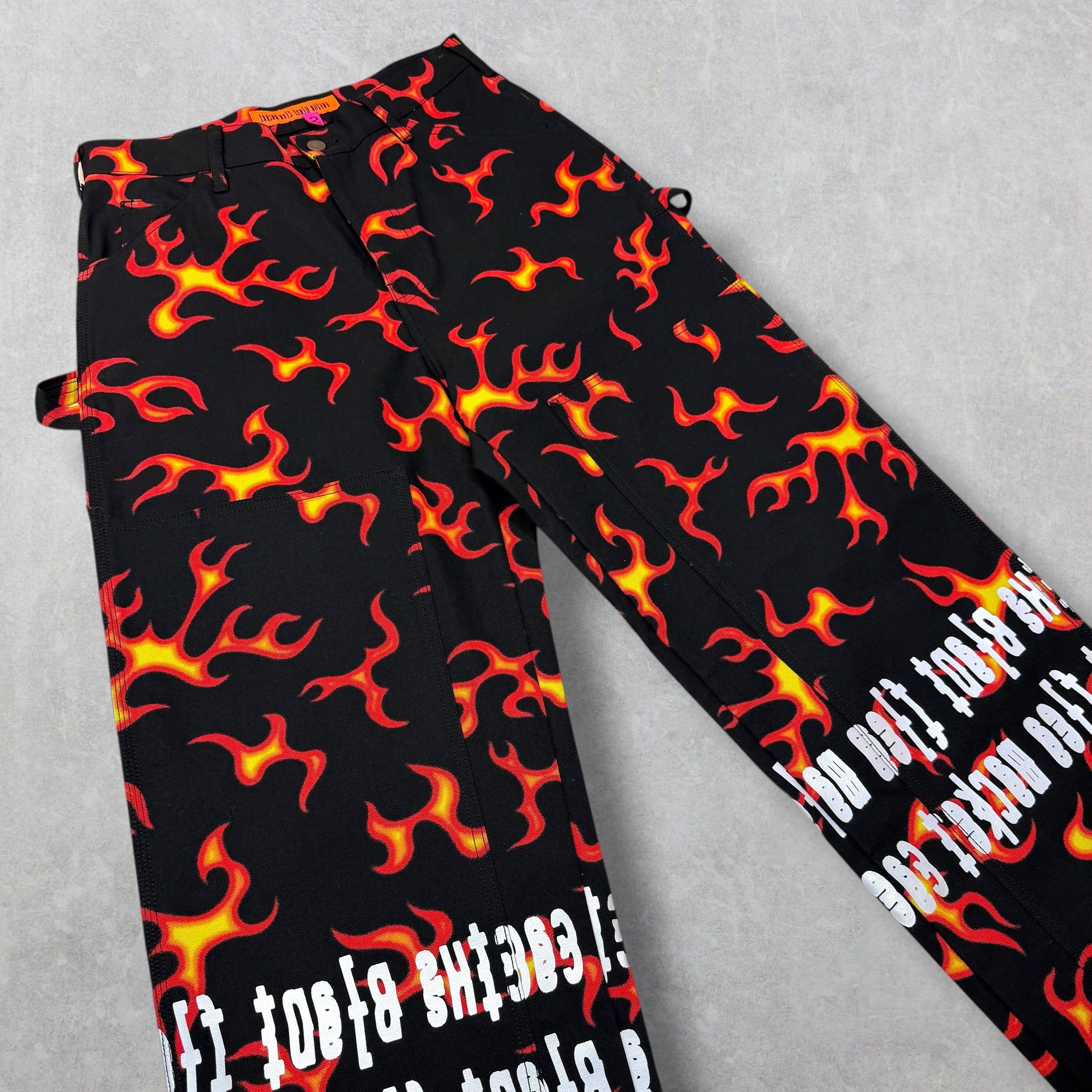 Cactus Plant Flea Market Cactus Plant Flea Market Double Knee Hi-Vis Pants 2 (30) Size US 30 / EU 46 - 4 Thumbnail