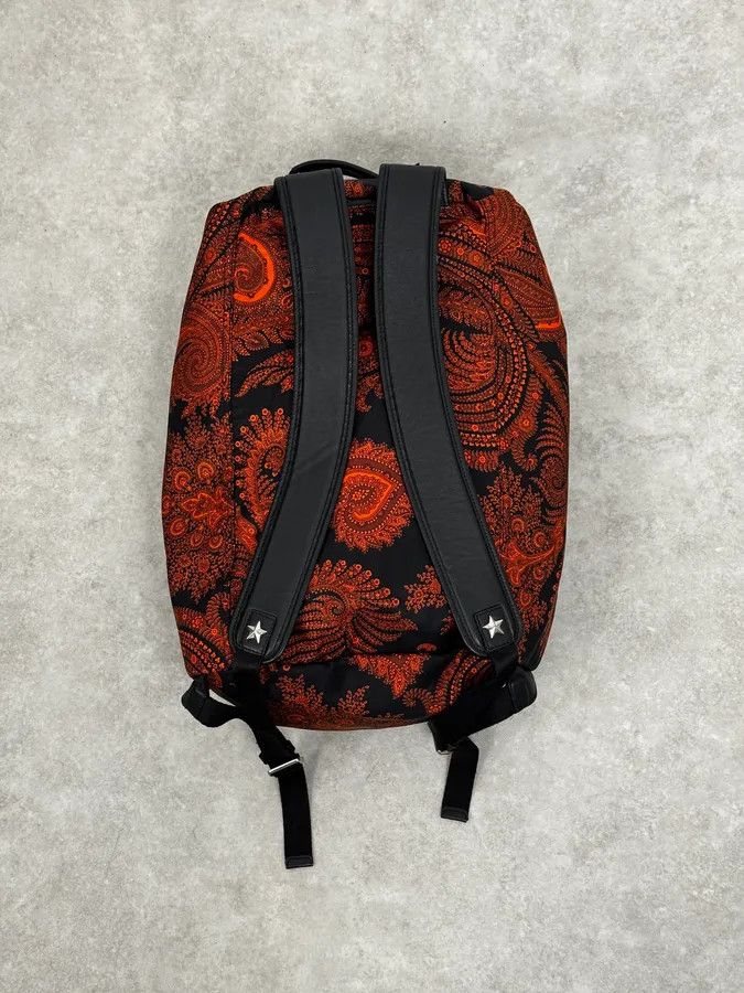 Givenchy Givenchy Black Presley Orange Handle Backpack by Riccardo Tisci Size ONE SIZE - 4 Thumbnail