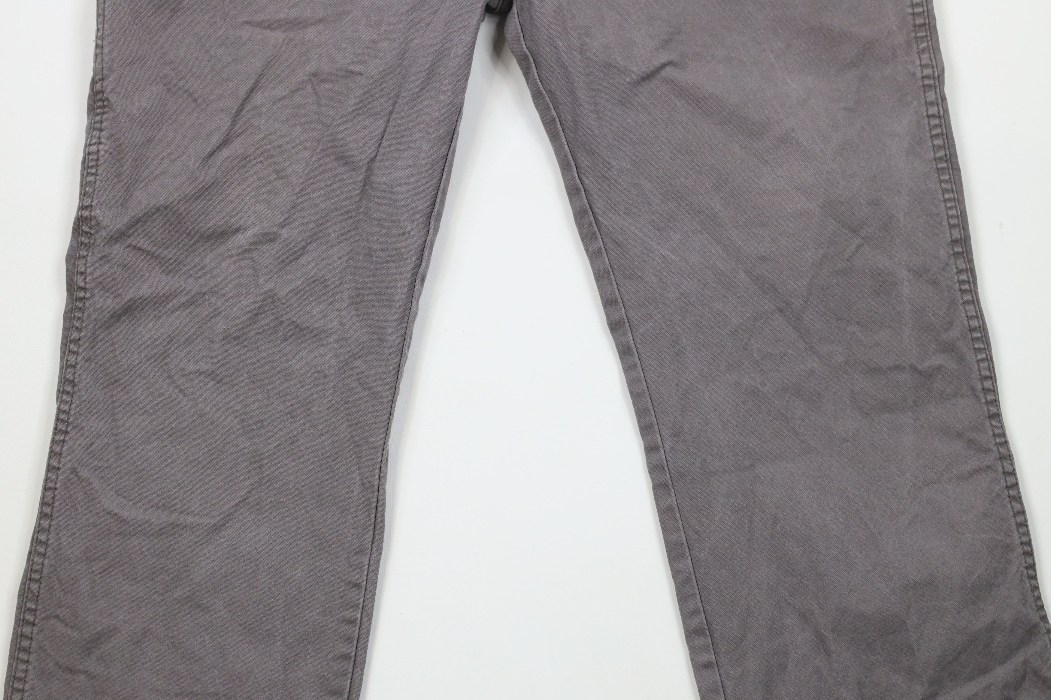 Dickies × Vintage Vintage Dickies Fit Wide Leg Dungaree Canvas Pants Gray Size US 40 / EU 56 - 3 Thumbnail