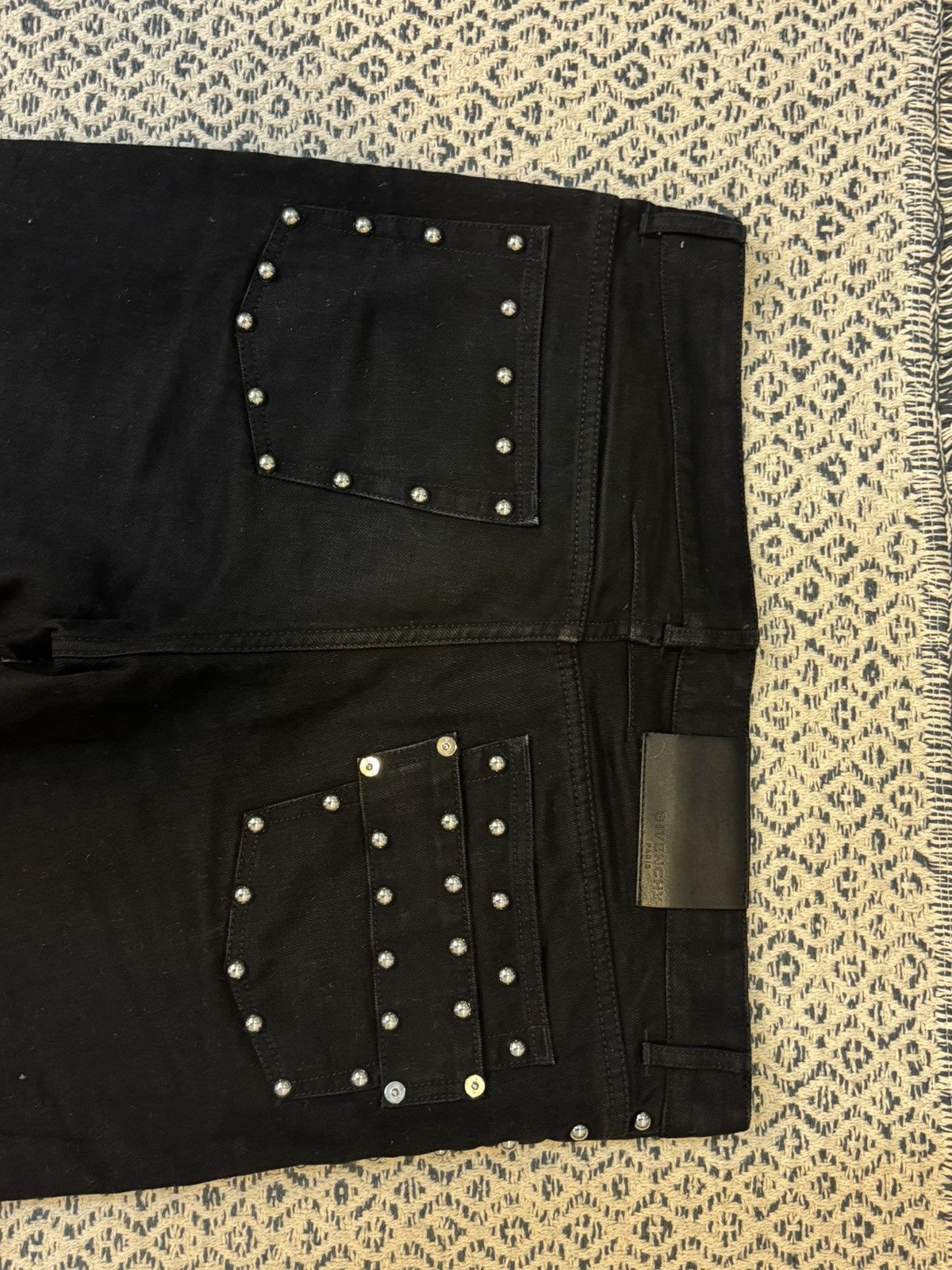 Givenchy Givenchy SS16 - Studded Denim Jean By Riccardo Tisci Size US 32 / EU 48 - 8 Thumbnail