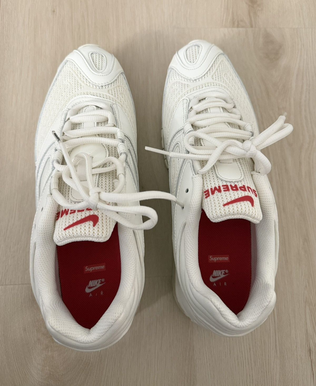 Nike × Supreme Supreme x Nike Air Max 98 TL White Size US 10 / EU 43 - 13 Thumbnail