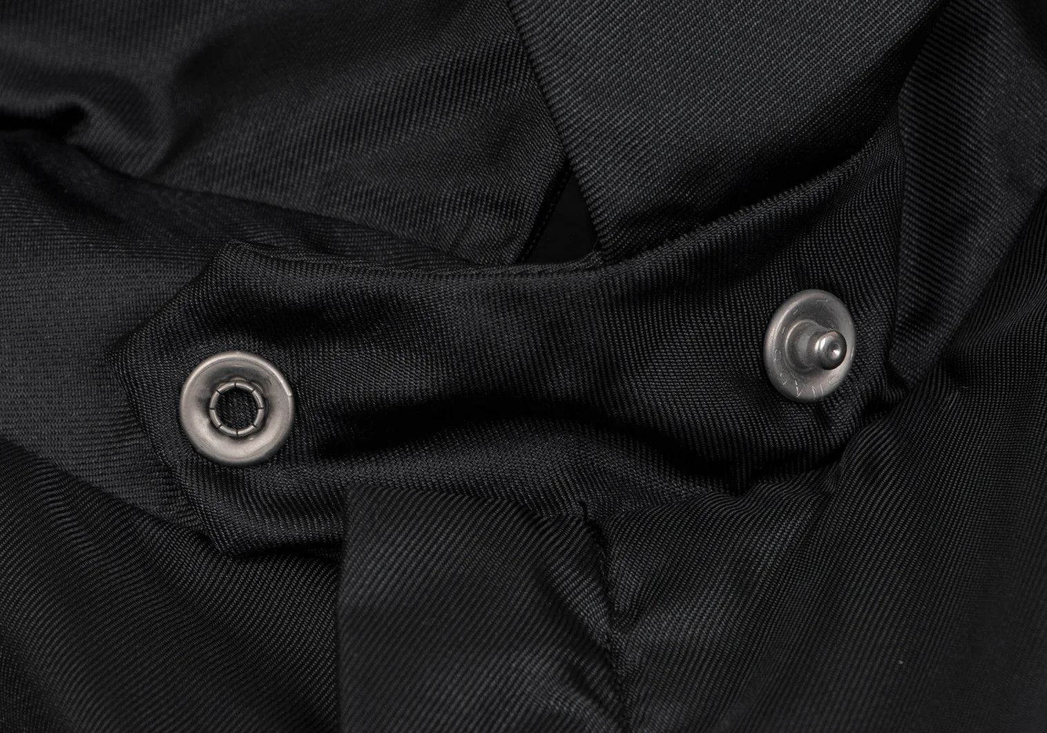 Jean Paul Gaultier Coated Nylon Zip Coat in Black Size 46 Size US S / EU 44-46 / 1 - 4 Thumbnail