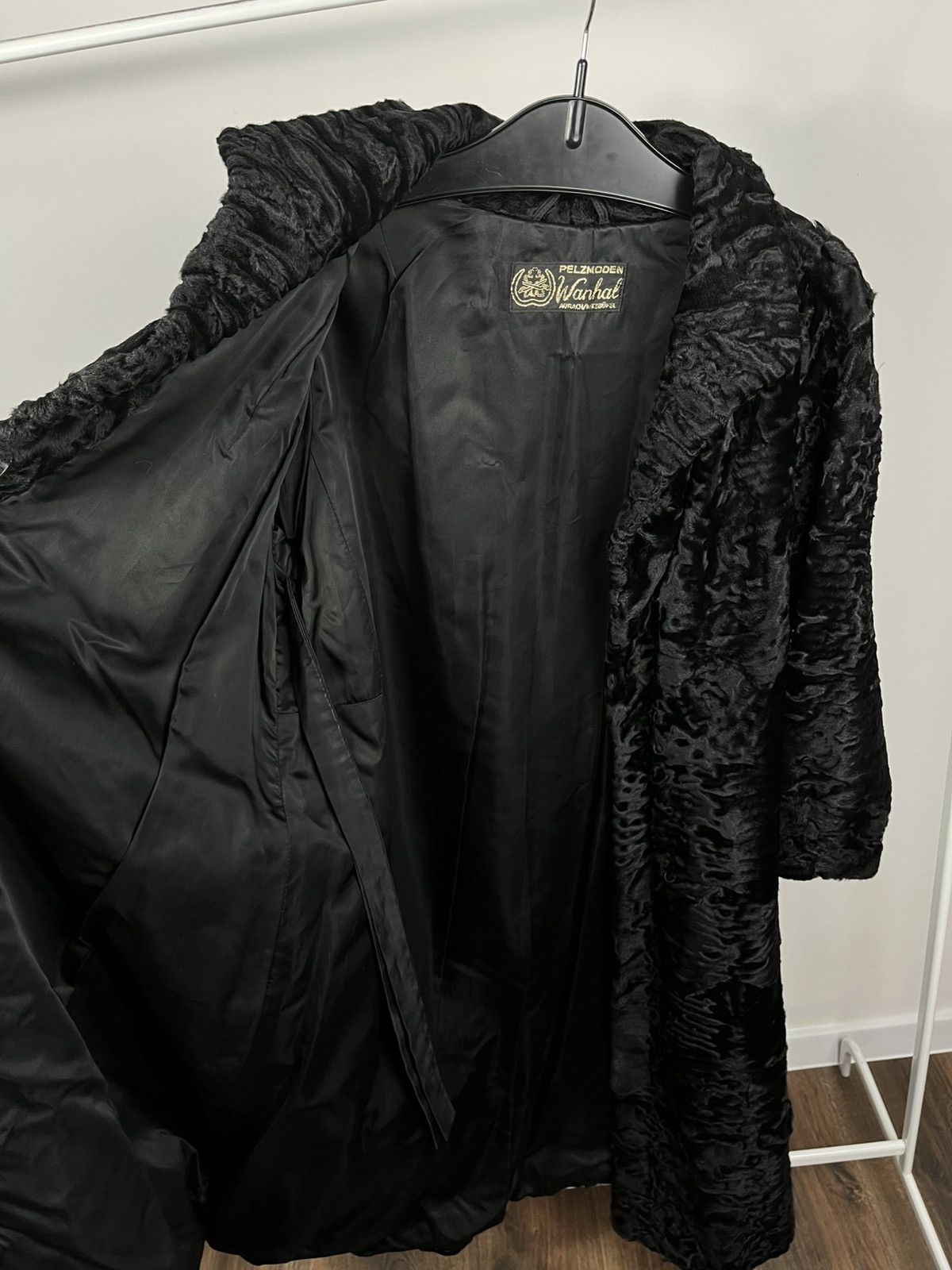 Other Vintage Real Fur Coat Black Long Classic Luxury Warm Winter Size XL / US 12-14 / IT 48-50 - 7 Thumbnail