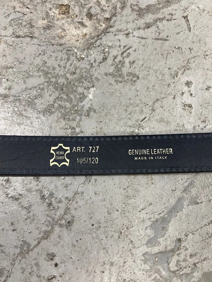 Pierre Cardin Pierre Cardin Blue Suede Leather Belt Size ONE SIZE - 5 Thumbnail