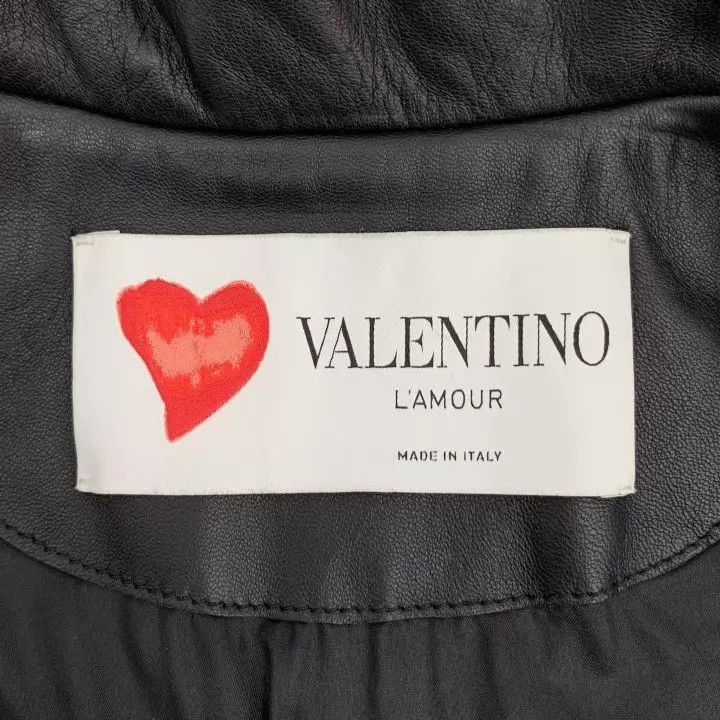 Valentino Valentino Black love print sheepskin Size L / US 10 / IT 46 - 5 Thumbnail