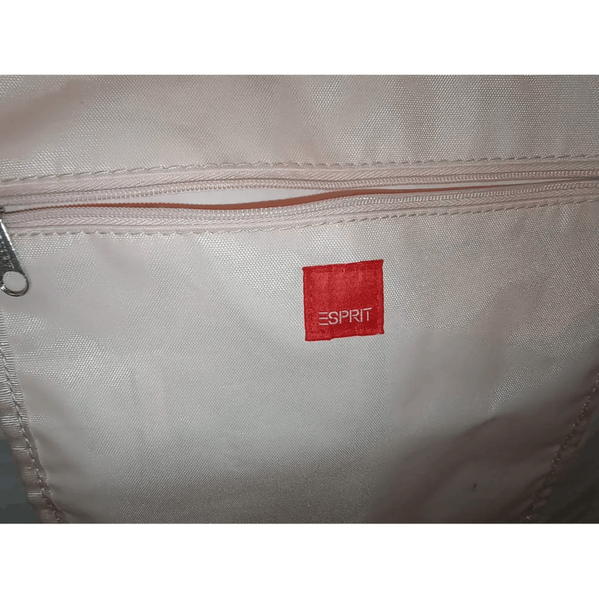 Esprit Esprit Pink Tote Bag - Polyester, Zipper Closure Size ONE SIZE - 7 Thumbnail