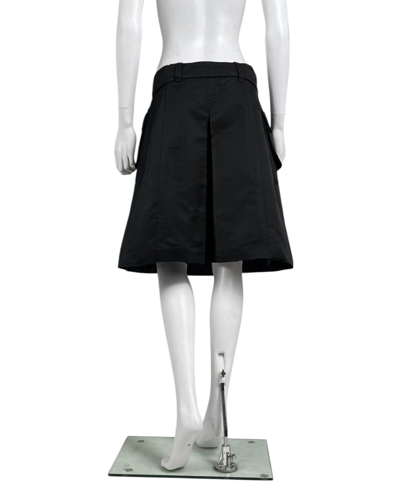 Gucci by Frida Giannini S/S 2009 Black Belted Cargo Skirt Size 27" / US 4 / IT 40 - 3 Thumbnail