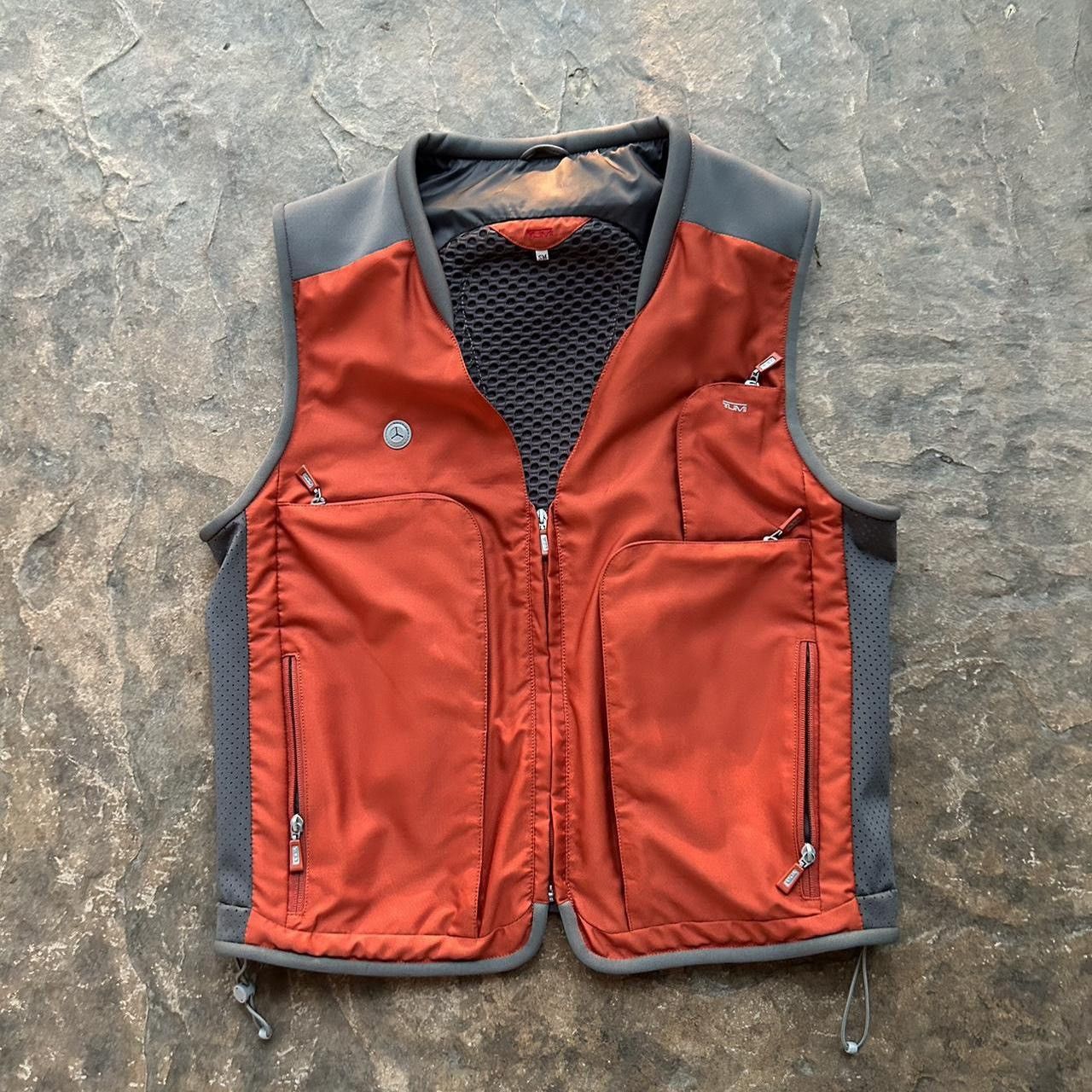vintage tumi utility vest