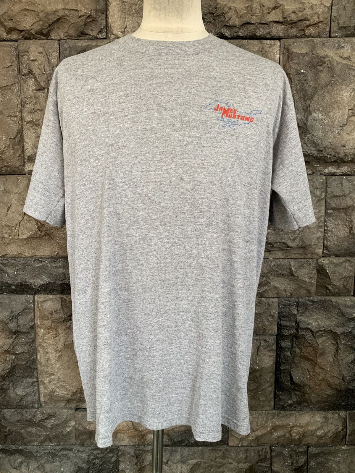 Mustang Vintage James Mustang Restoration Sales Service Parts Tshirt Size US XL / EU 56 / 4 - 3 Thumbnail