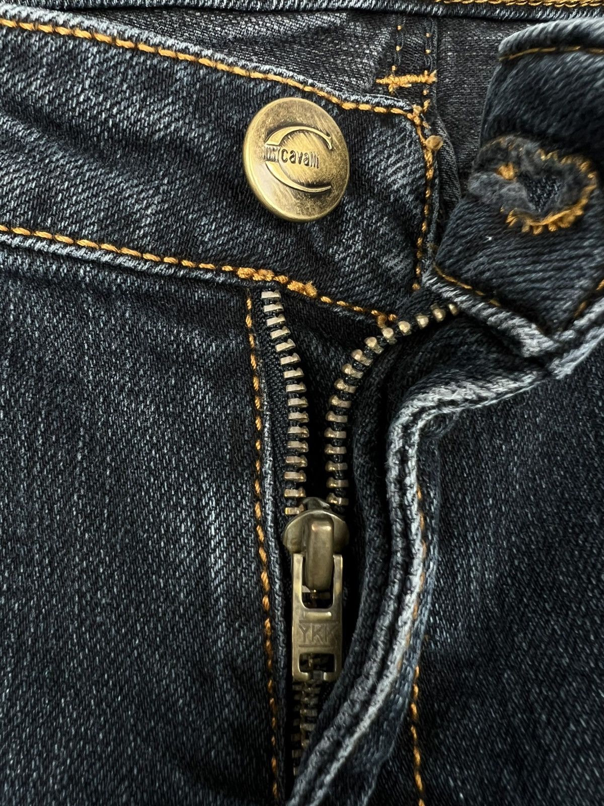 Just Cavalli × Roberto Cavalli Just Cavalli Avant-garde Roberto Jeans Denim Pants Y2K Size 28" / US 6 / IT 42 - 8 Thumbnail