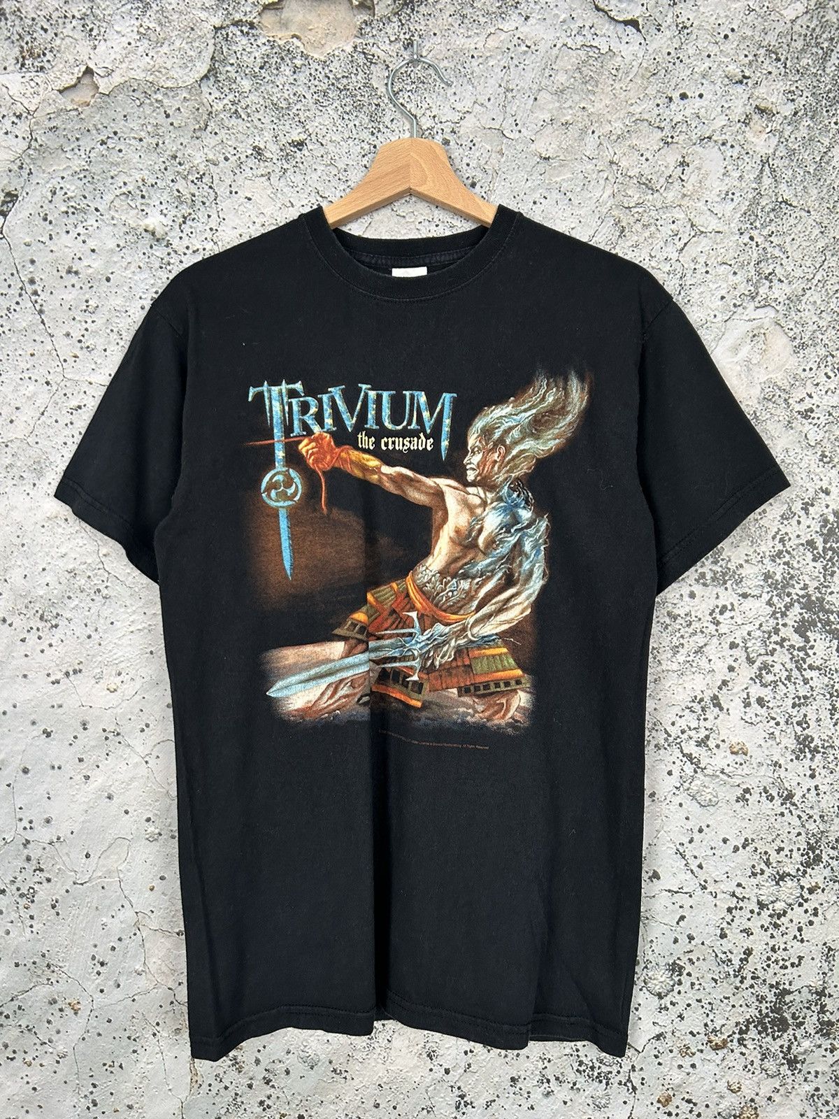 Band Tees Vintage Trivium The Crusade Rock Band Tee Graphic Rare Y2K Size US S / EU 44-46 / 1 - 1 Thumbnail