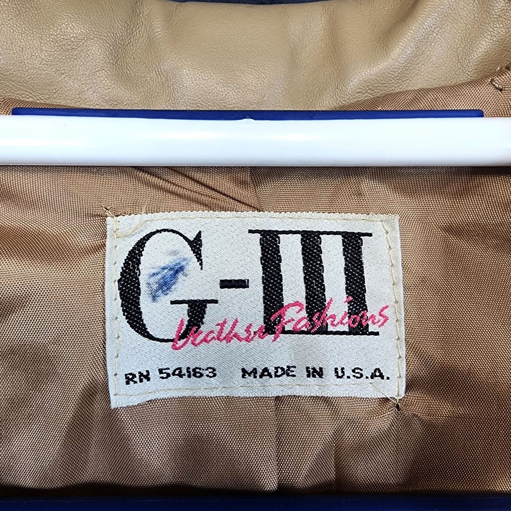 Vintage VINTAGE G III Leather Fashions Coat Womens S British Tan Belt Pockets Mob Wife USA Size S / US 4 / IT 40 - 4 Thumbnail
