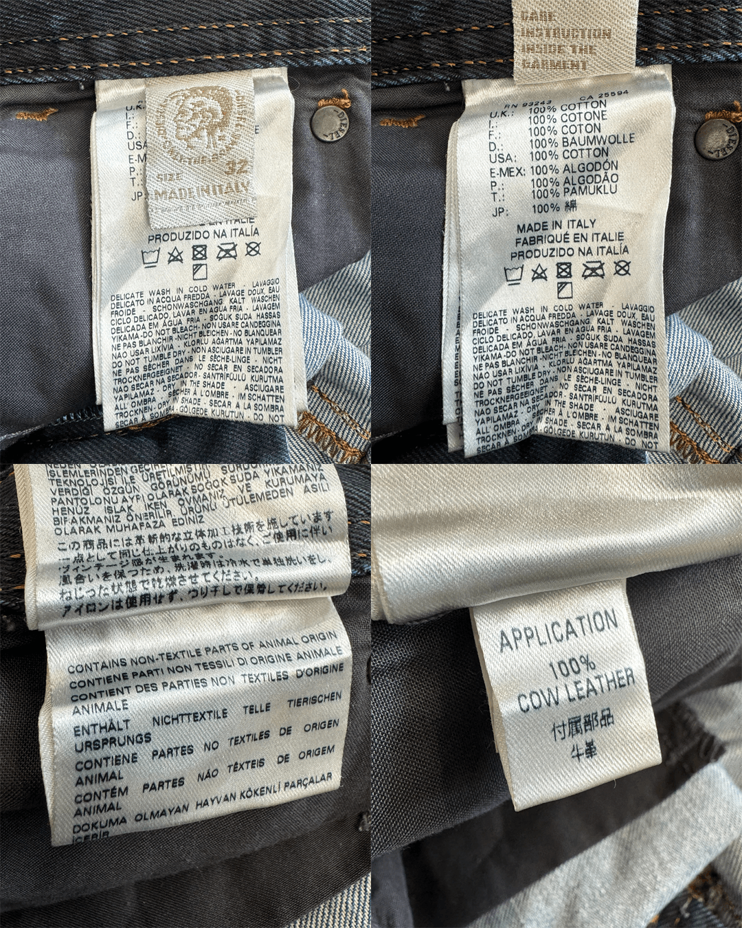 Diesel Diesel Slim Skinny Washed Denim Jeans Size US 32 / EU 48 - 11 Thumbnail
