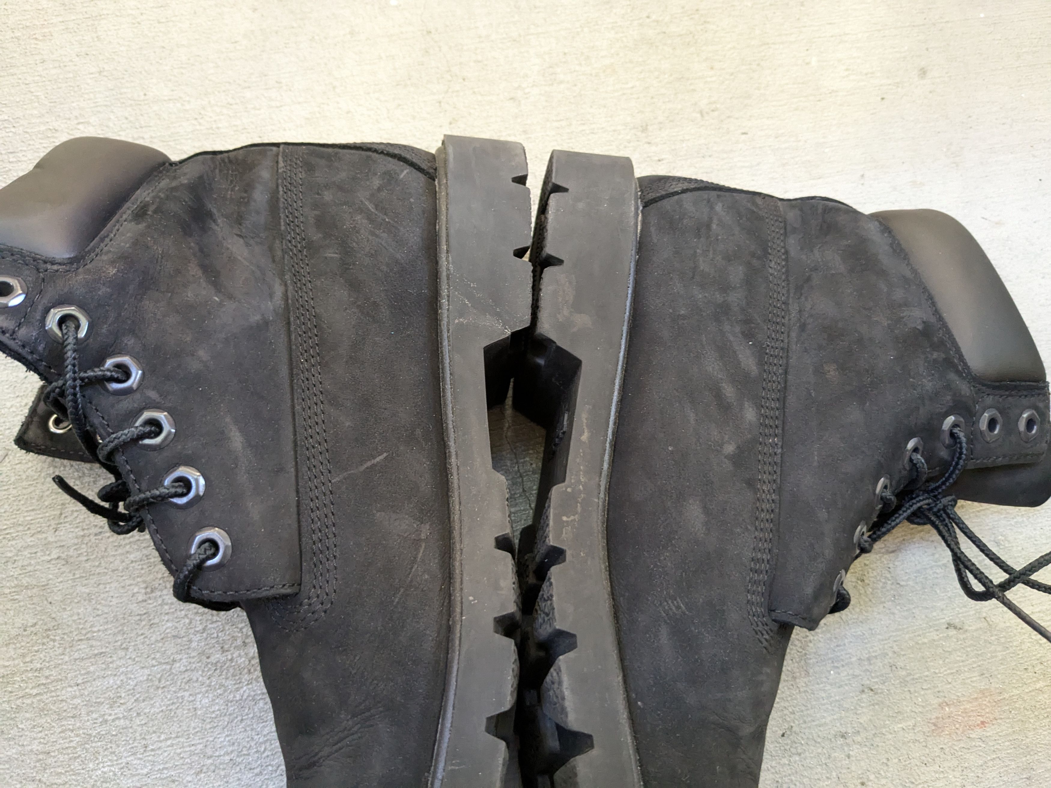 Other Timberland Boots Size 8 Black Suede 6" Nubuck Suede Size US 8 / EU 41 - 12 Thumbnail