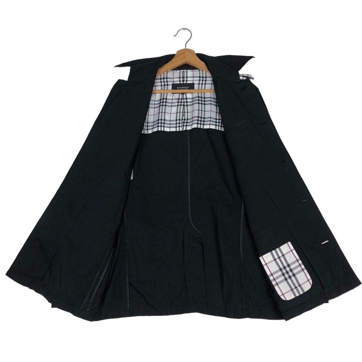 Burberry 🔥Vintage Chore Jacket Burberry Black Label Nova Check Size US M / EU 48-50 / 2 - 11 Thumbnail