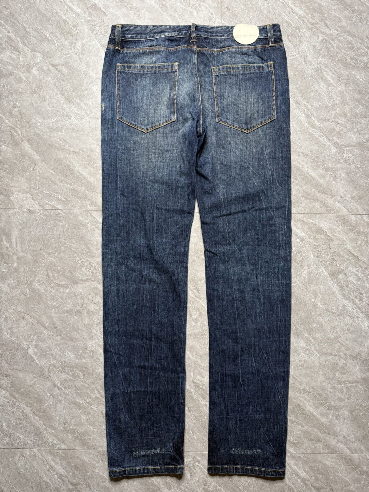 Raf by Raf Simons Raf by raf Simons Archival Washed Distress Jeans Size US 36 / EU 52 - 2 Thumbnail