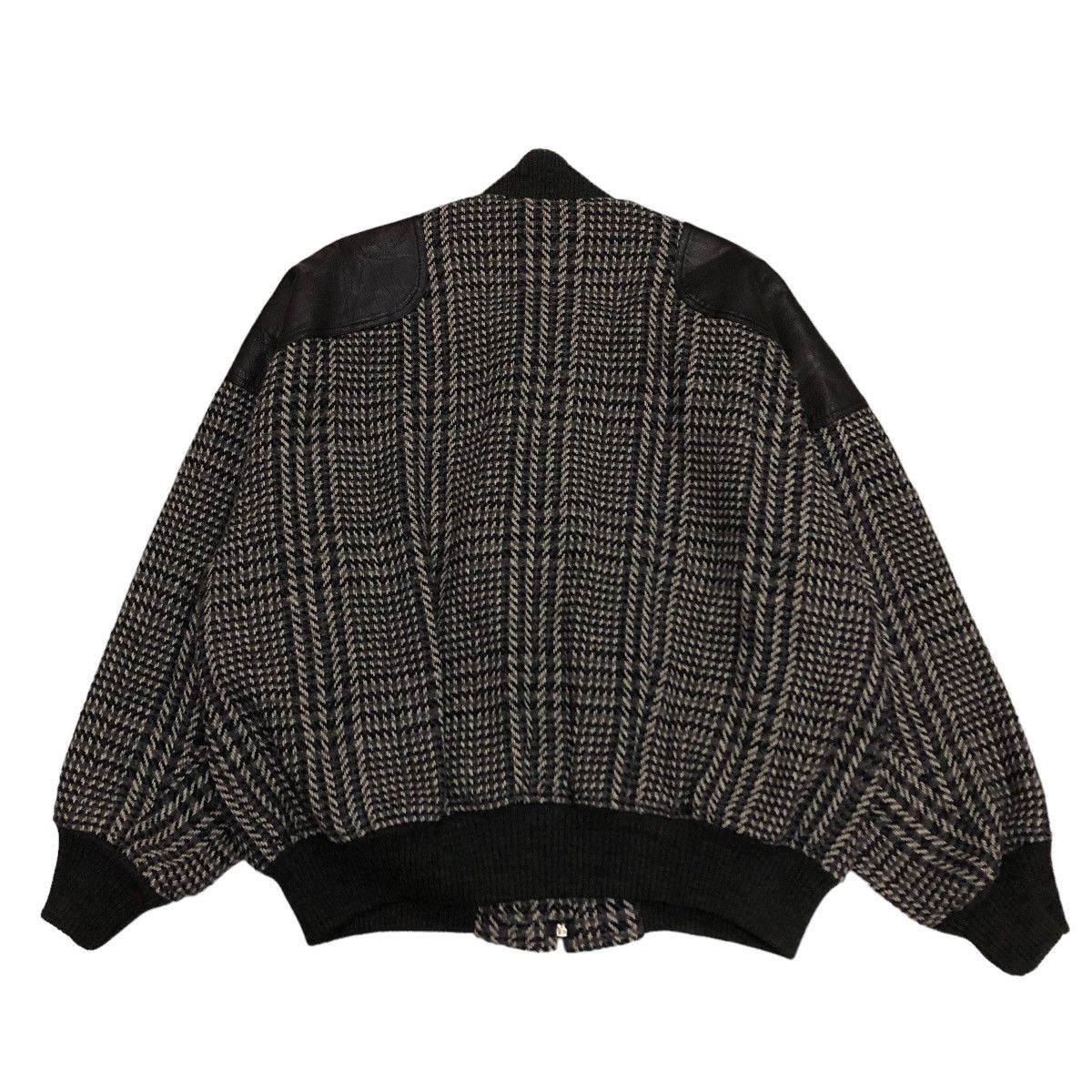 Issey Miyake 🔥VINTAGE 80’s WOOL HERRINGBONE BOMBER JACKET ISSEY MIYAKE Size US M / EU 48-50 / 2 - 2 Thumbnail