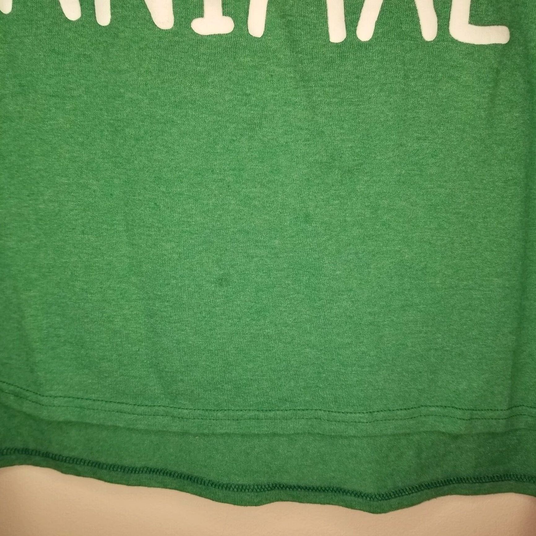 Vintage VINTAGE Party Animal Mens Green Christmas Pug Graphic T-Shirt XL Men Size US XL / EU 56 / 4 - 3 Thumbnail