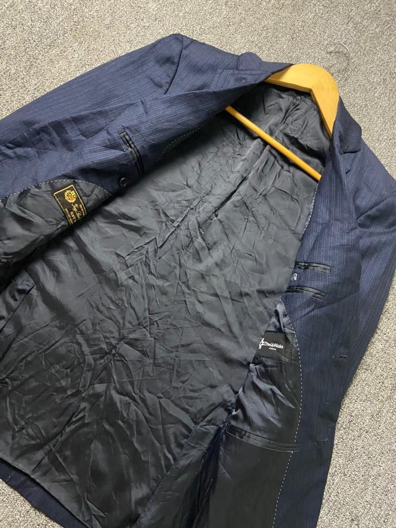 Japanese Brand David Hicks London Single Breasted Blazer (195) Size US XXS / EU 40 - 7 Thumbnail