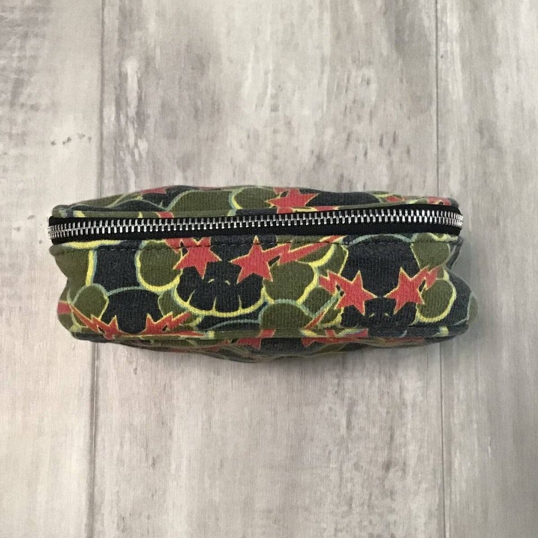 BAPE × KAWS SKULL STA Pouch a bathing ape NIGO 