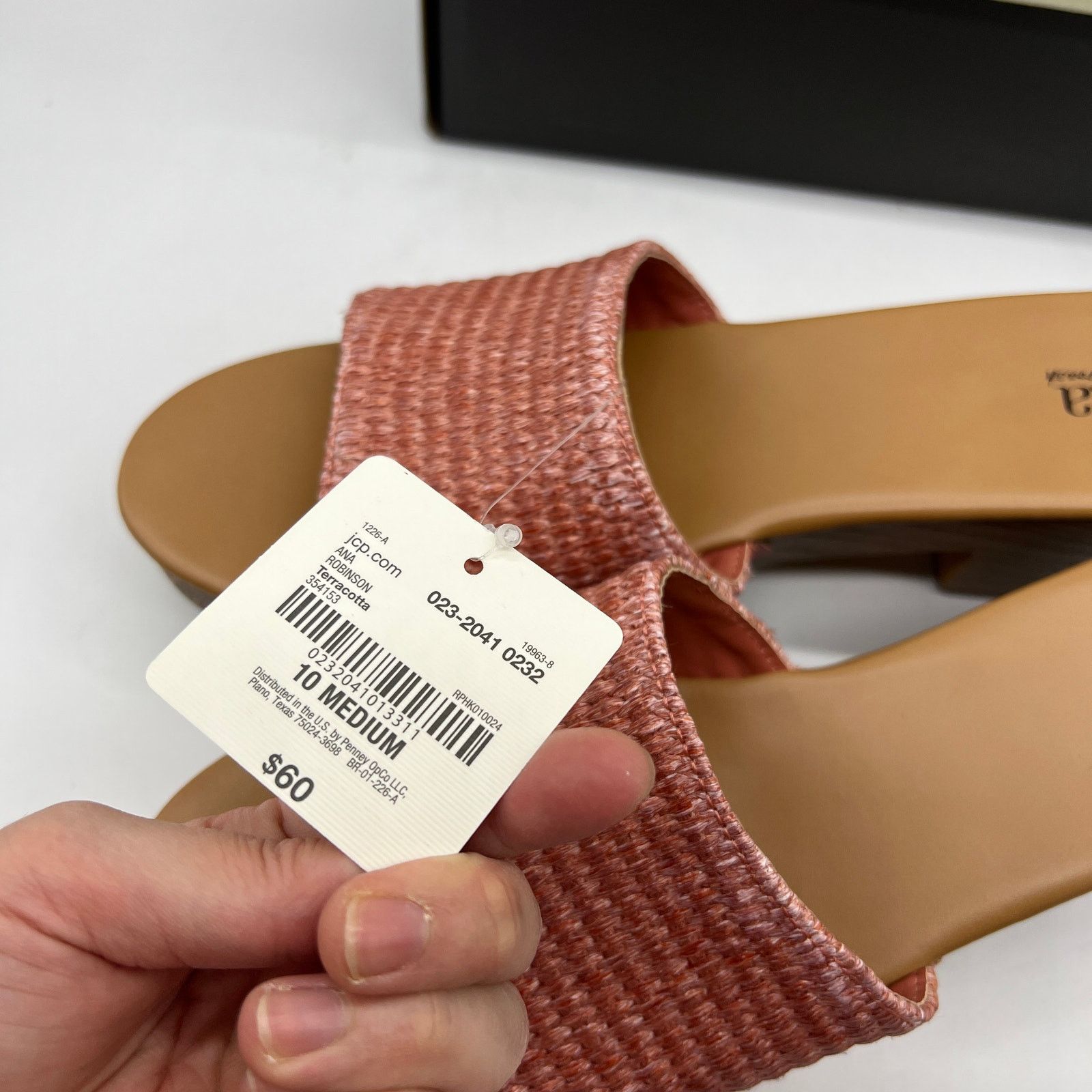 Other a.n.a Womens Robinson Heeled Sandals Terracotta Size US 10 / IT 40 - 10 Thumbnail