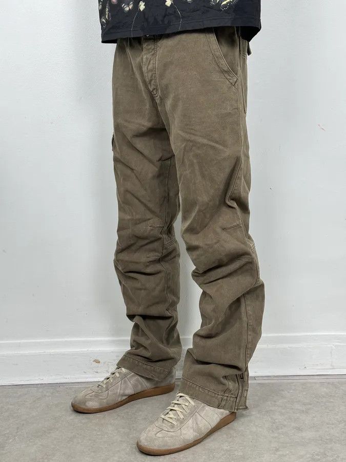Armani AW2005 Armani Green Multi-Pocket Military Cargo Pants Size US 32 / EU 48 - 3 Thumbnail
