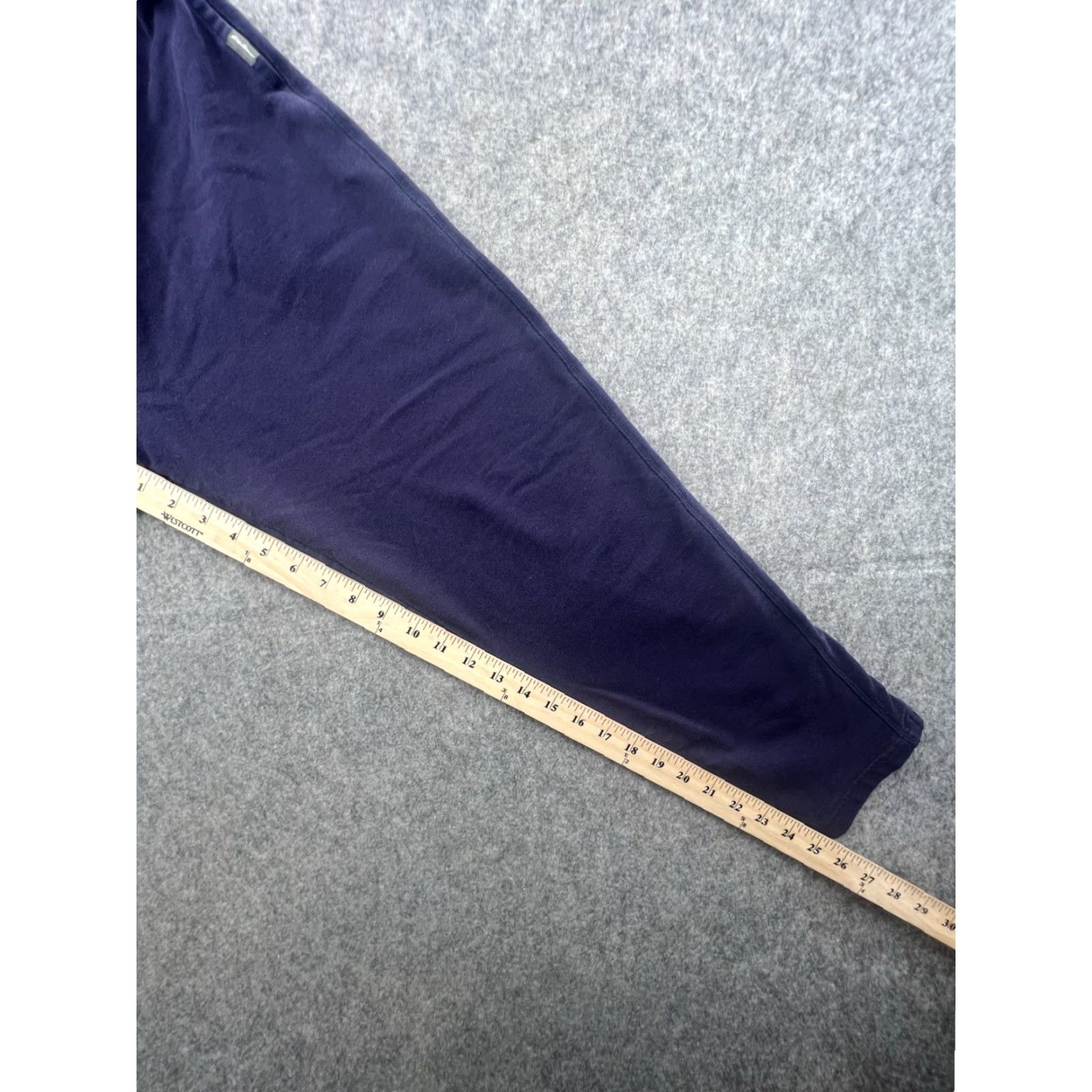 Eddie Bauer Eddie Bauer Sweatpants Men’s Sleepwear M Blue Drawstring Elastic Waist Pockets Logo Relaxed Casual Pants Size US 31 - 3 Thumbnail