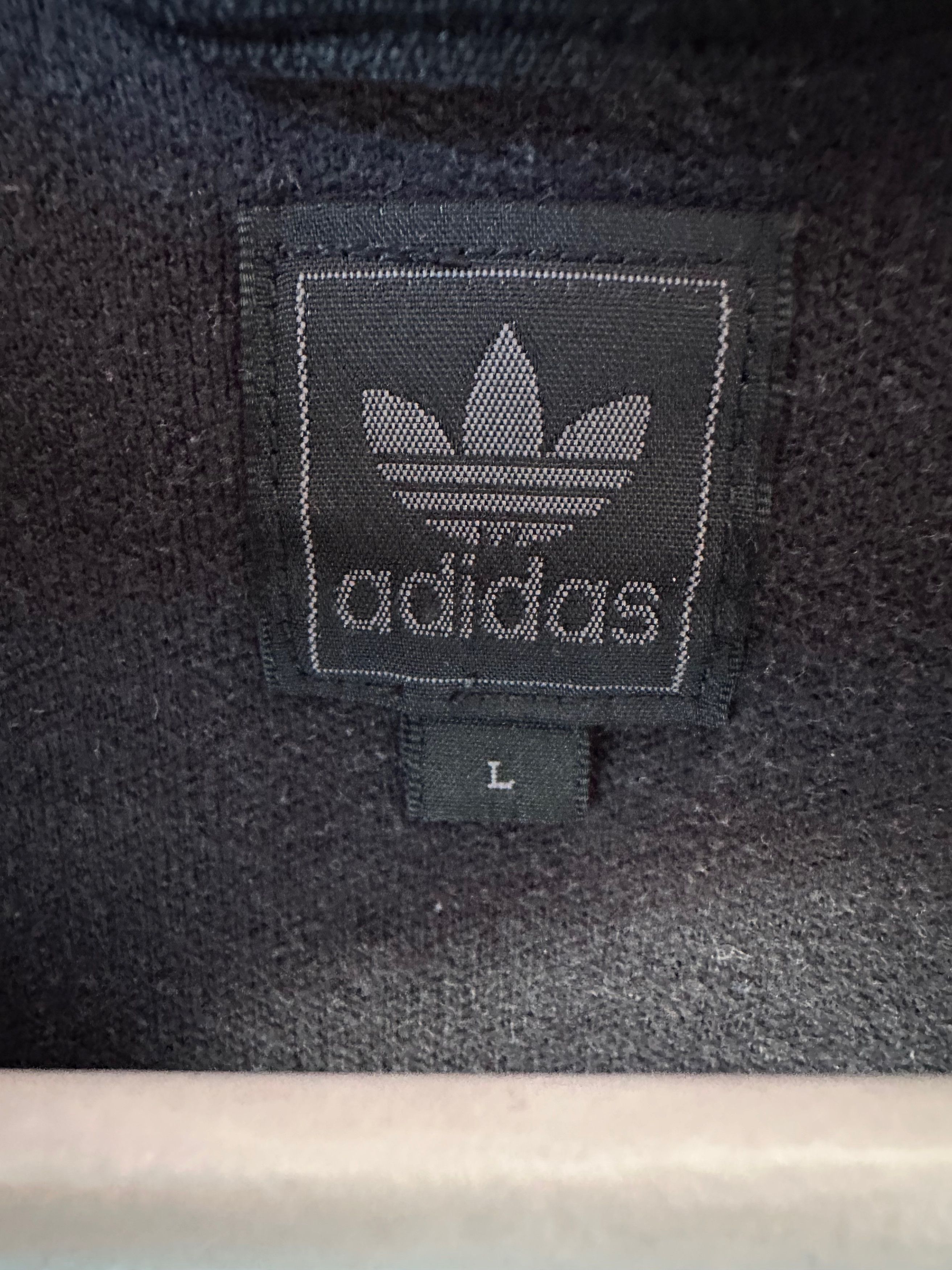 Adidas Adidas Vintage Athletic Track Top Jacket Large Black Red Size US L / EU 52-54 / 3 - 5 Thumbnail