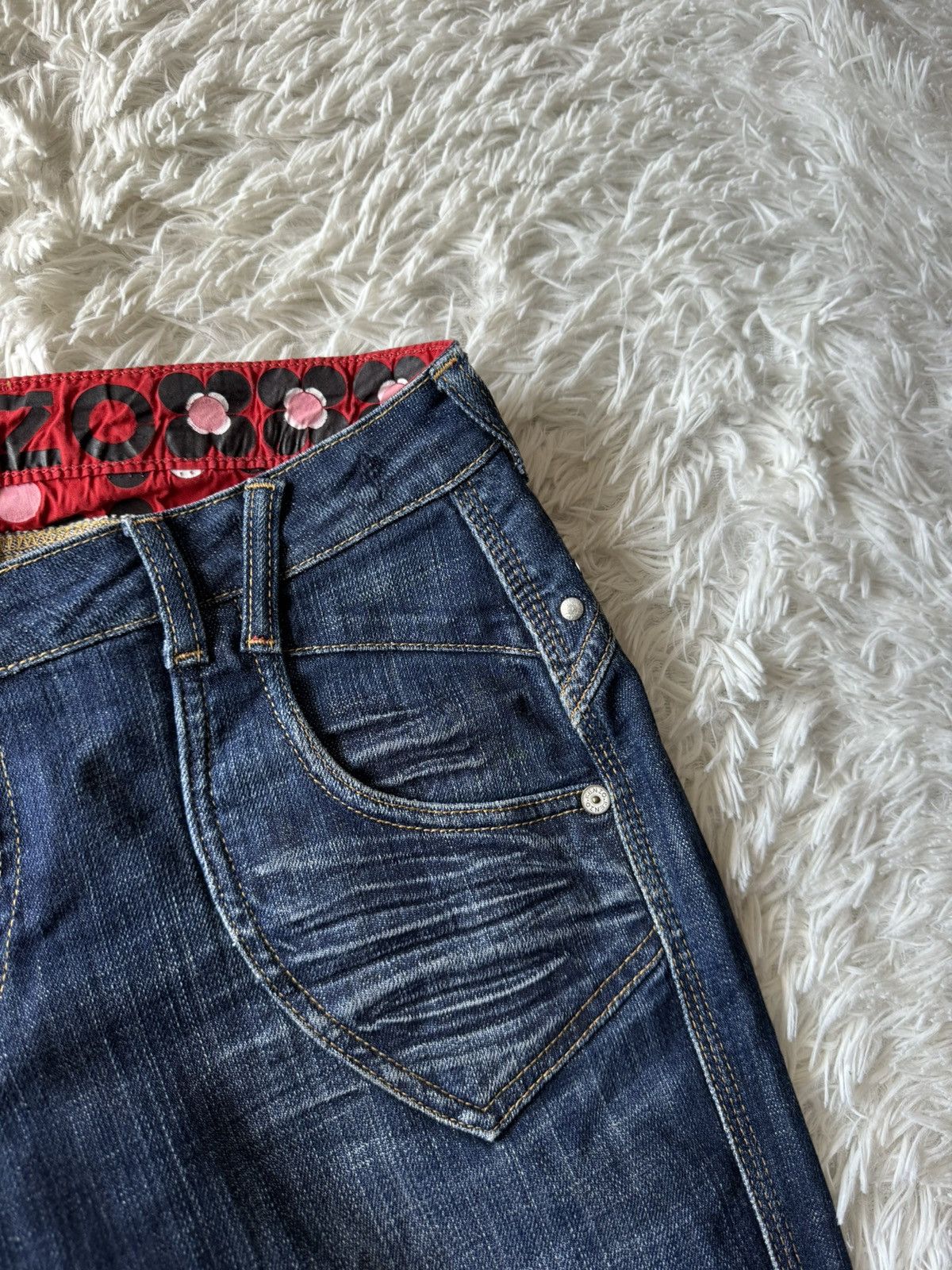 Kenzo Kenzo Vintage Japanese Denim Jeans Size US 31 - 8 Thumbnail