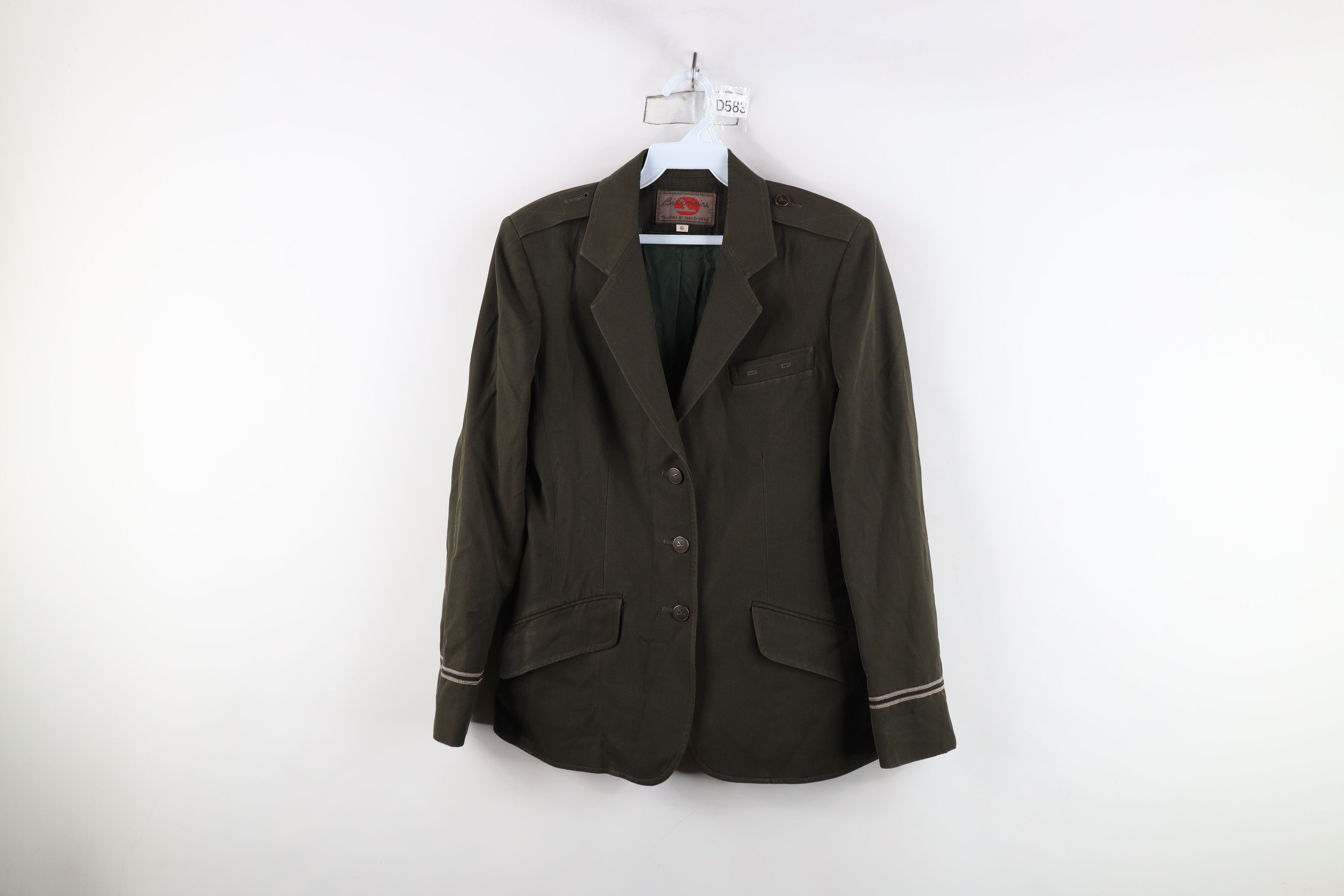 Vintage Vintage 70s 80s Streetwear Stewardess Pilot Blazer Jacket Size M / US 6-8 / IT 42-44 - 1 Thumbnail