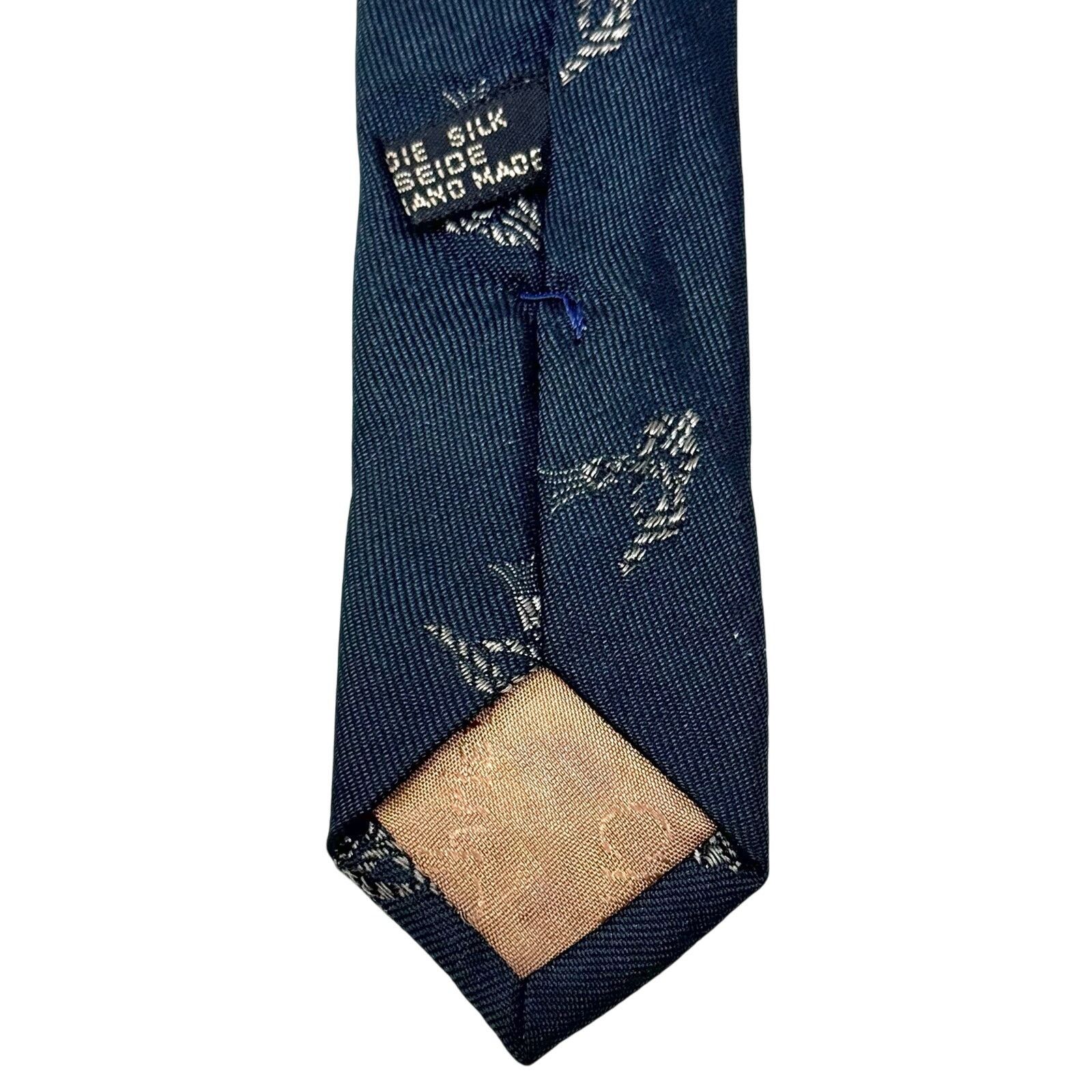 Christian Dior Monsieur Christian Dior Knot Pattern Tie Size ONE SIZE - 5 Thumbnail