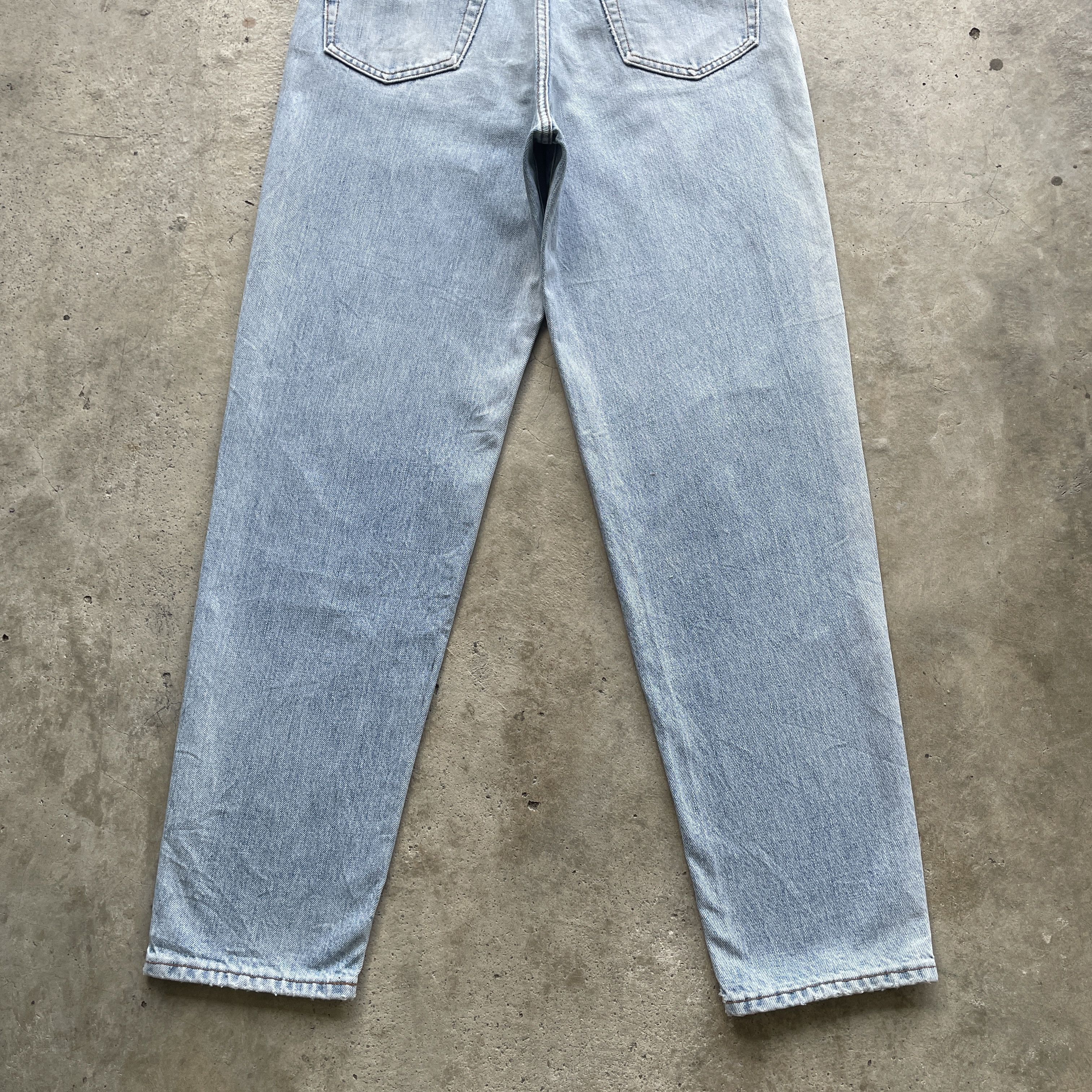 Japanese Brand W31 VINTAGE JAPANESE WASH DENIM FADED DISTRESSED JEANS PANTS Size US 31 - 9 Thumbnail