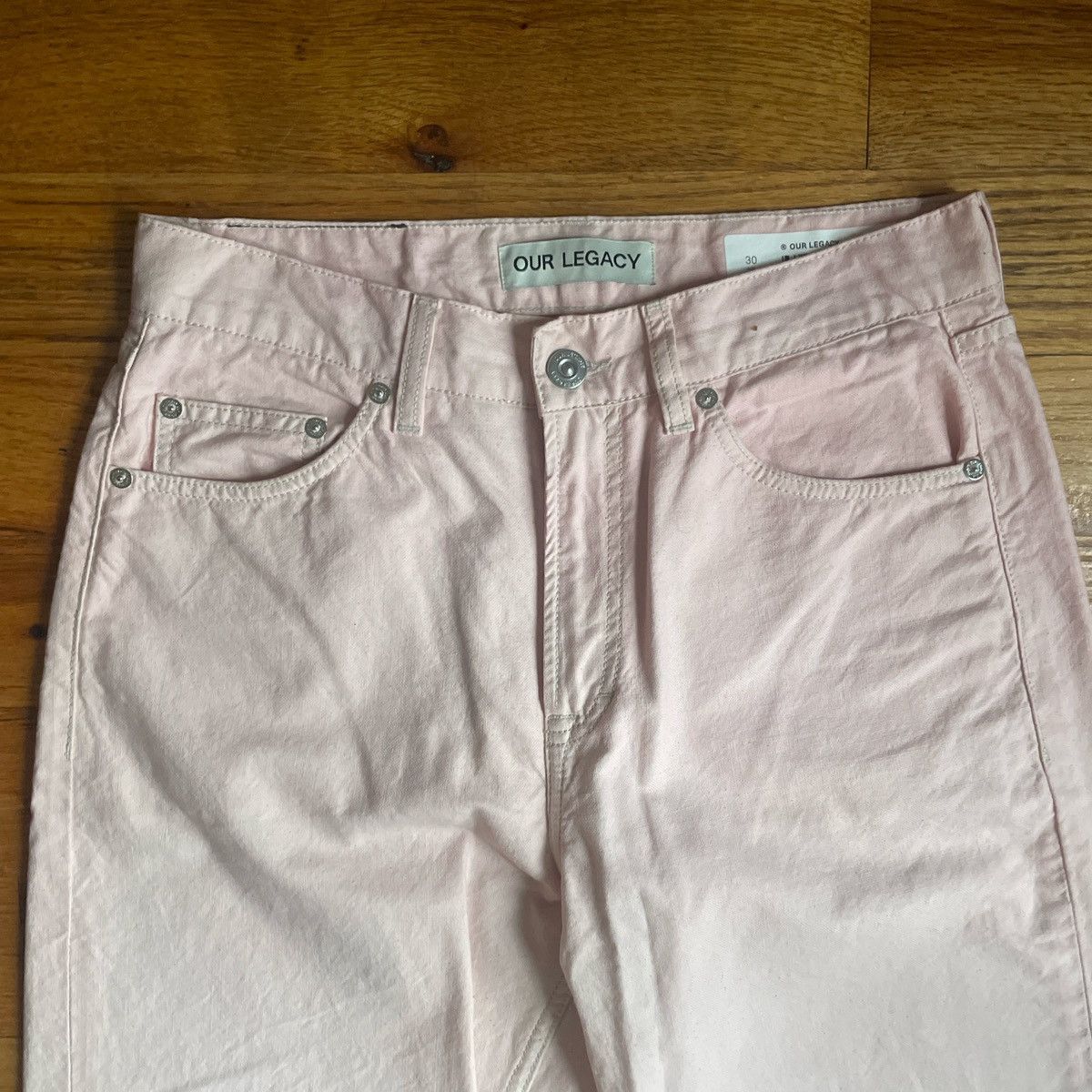 Our Legacy Our Legacy Cotton Trousers Size US 30 / EU 46 - 3 Thumbnail