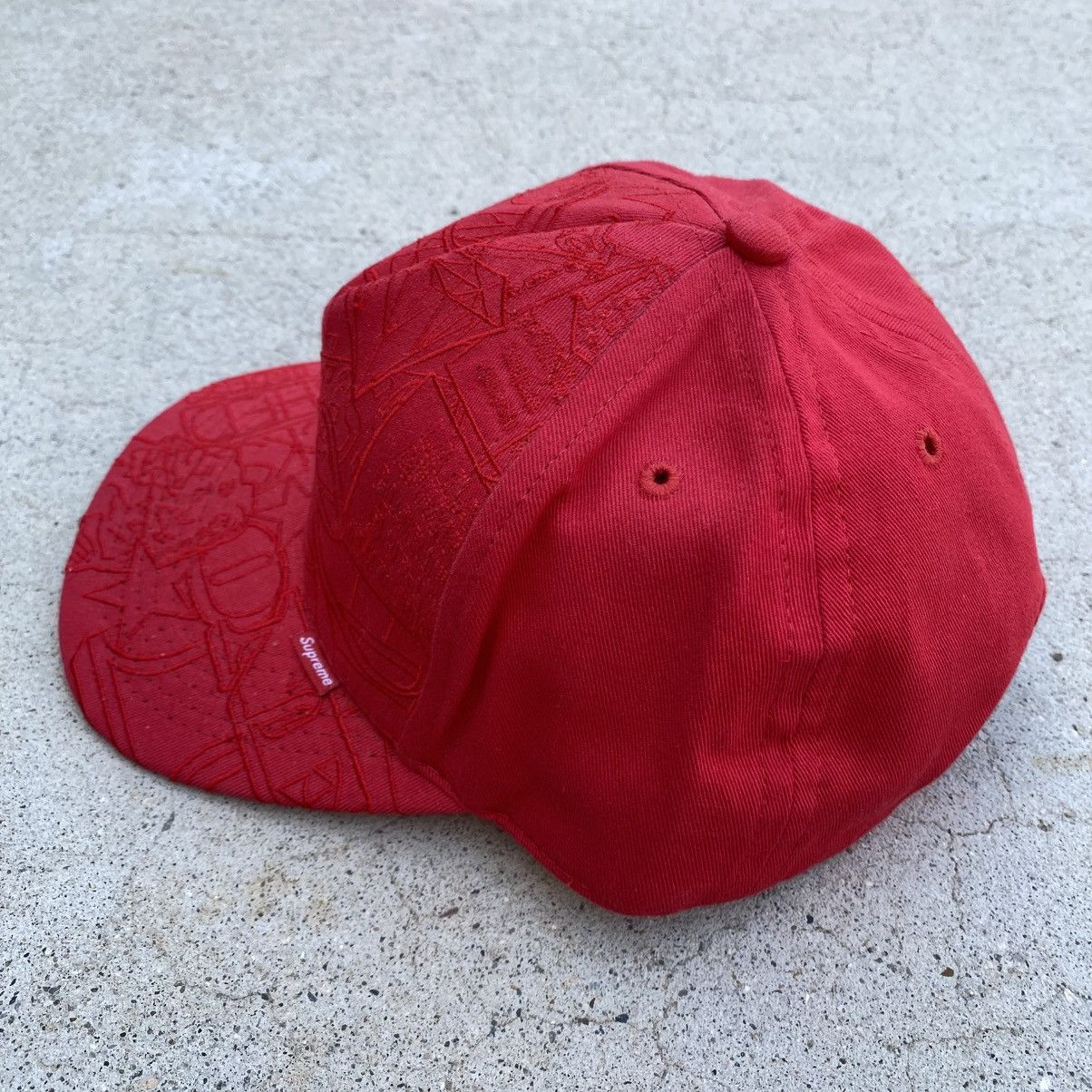 Supreme Vintage Supreme Uptown Graffiti 5-Panel Snapback Hat 2004 Size ONE SIZE - 3 Thumbnail