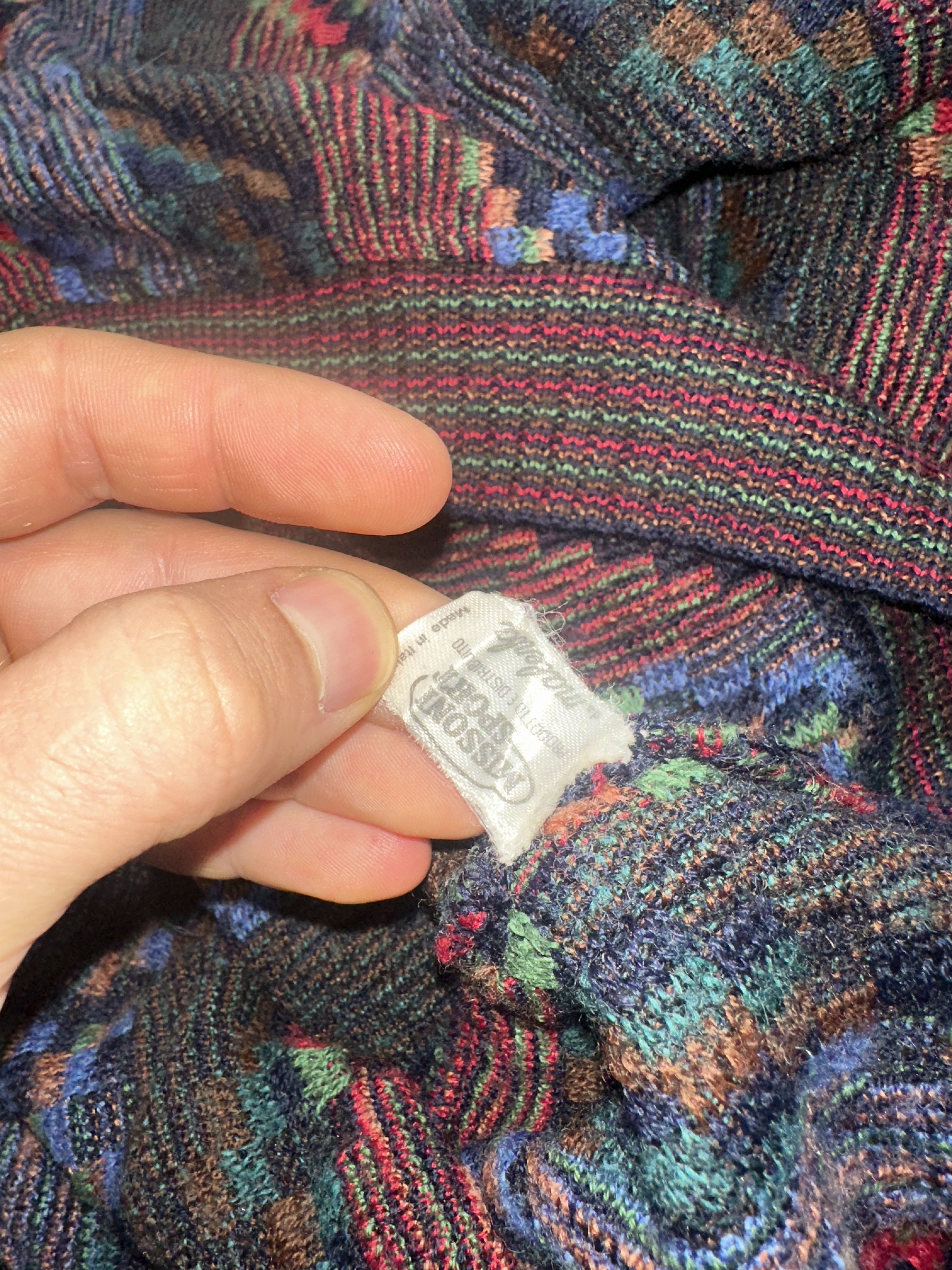 Missoni Missoni Sport Oversized Knit Cardigan Archive Size 58 2XL Size US XXL / EU 58 / 5 - 10 Thumbnail