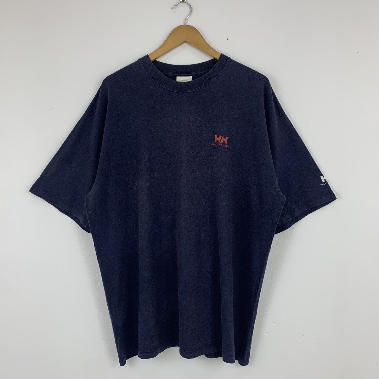 Helly Hansen × Vintage Vintage 90’s Helly Hansen Backhit T-Shirt Size US XL / EU 56 / 4 - 4 Thumbnail