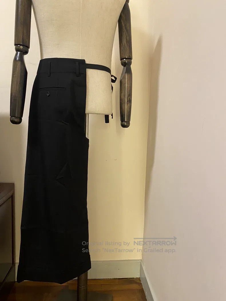 Comme des Garcons Comme Des Garcons size S Black Half-Structured Tailored Tr Size 23" - 3 Thumbnail