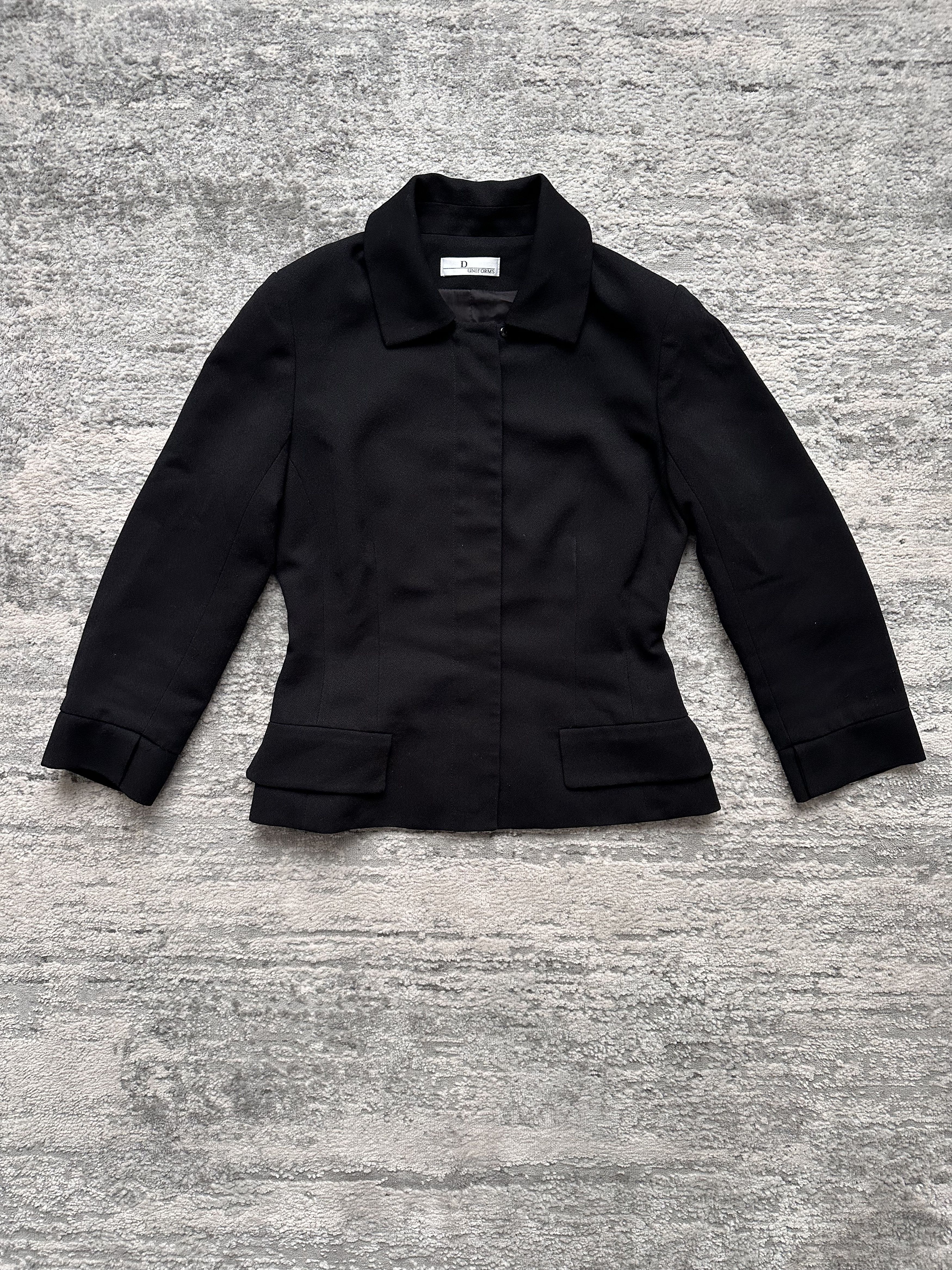 Dior Christian Dior Uniform blazer jacket Size S / US 4 / IT 40 - 1 Thumbnail
