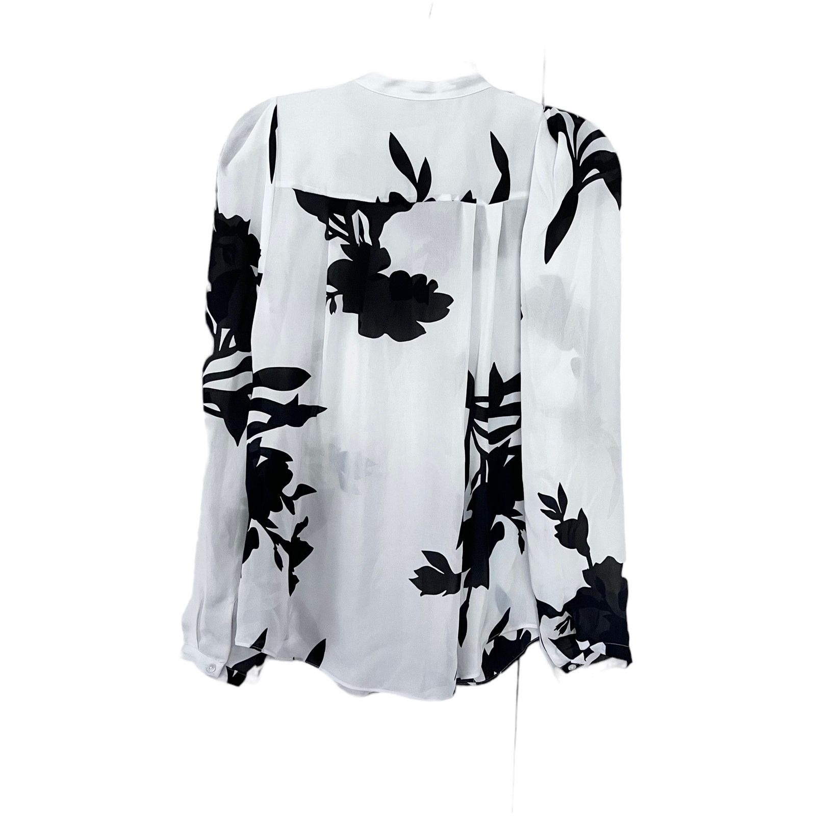 Joie Joie KAYVAN floral silk blouse in Porcelain size Small Size S / US 4 / IT 40 - 4 Thumbnail