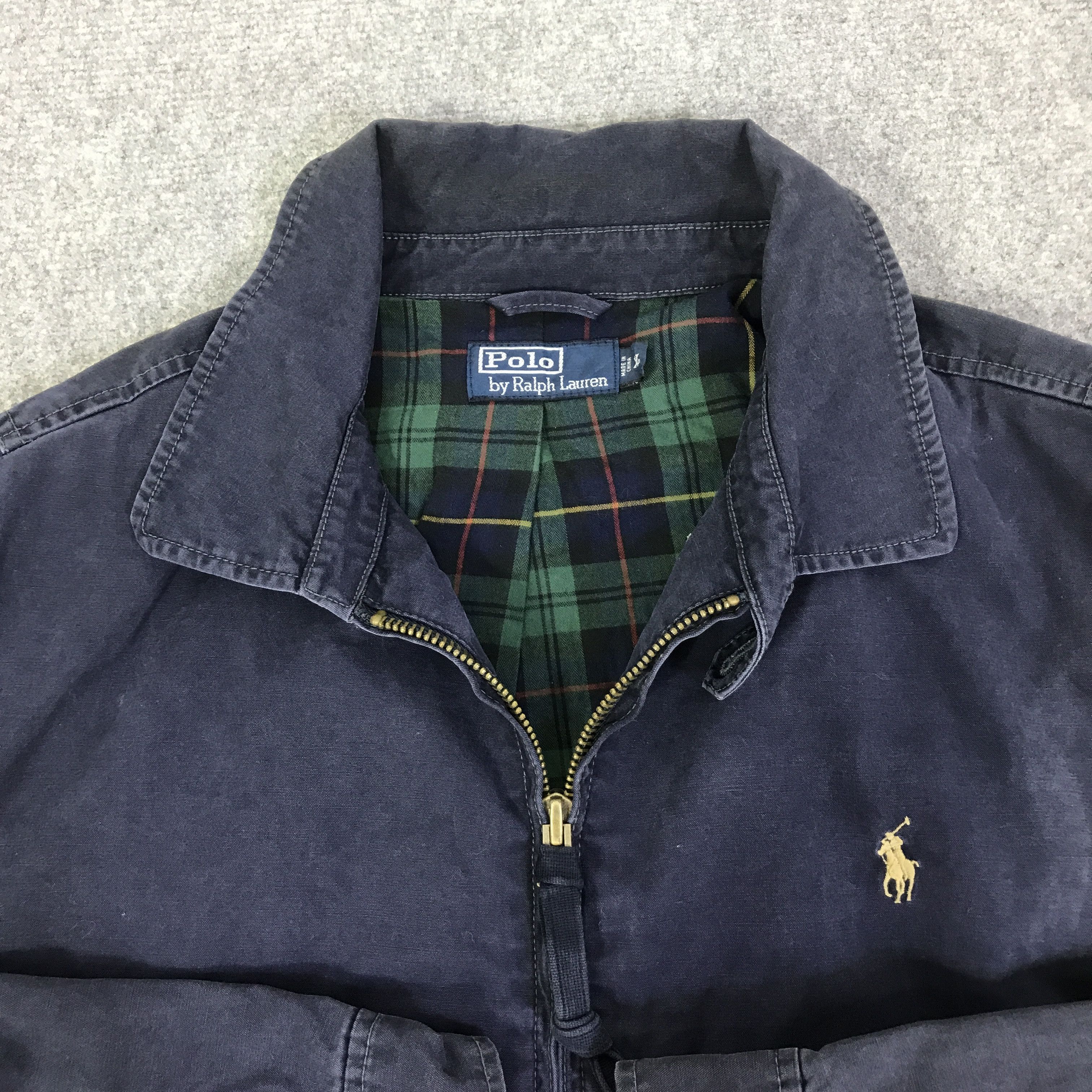 Polo Ralph Lauren POLO RALPH LAUREN NAVY FADED JACKET K96B7 Size US L / EU 52-54 / 3 - 8 Thumbnail