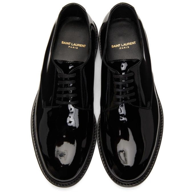 Saint Laurent Paris o1s1wg111024 Army 20 Lace Up Derbys Shoes Vernis Shoes Heavy Size US 10 / IT 40 - 5 Thumbnail